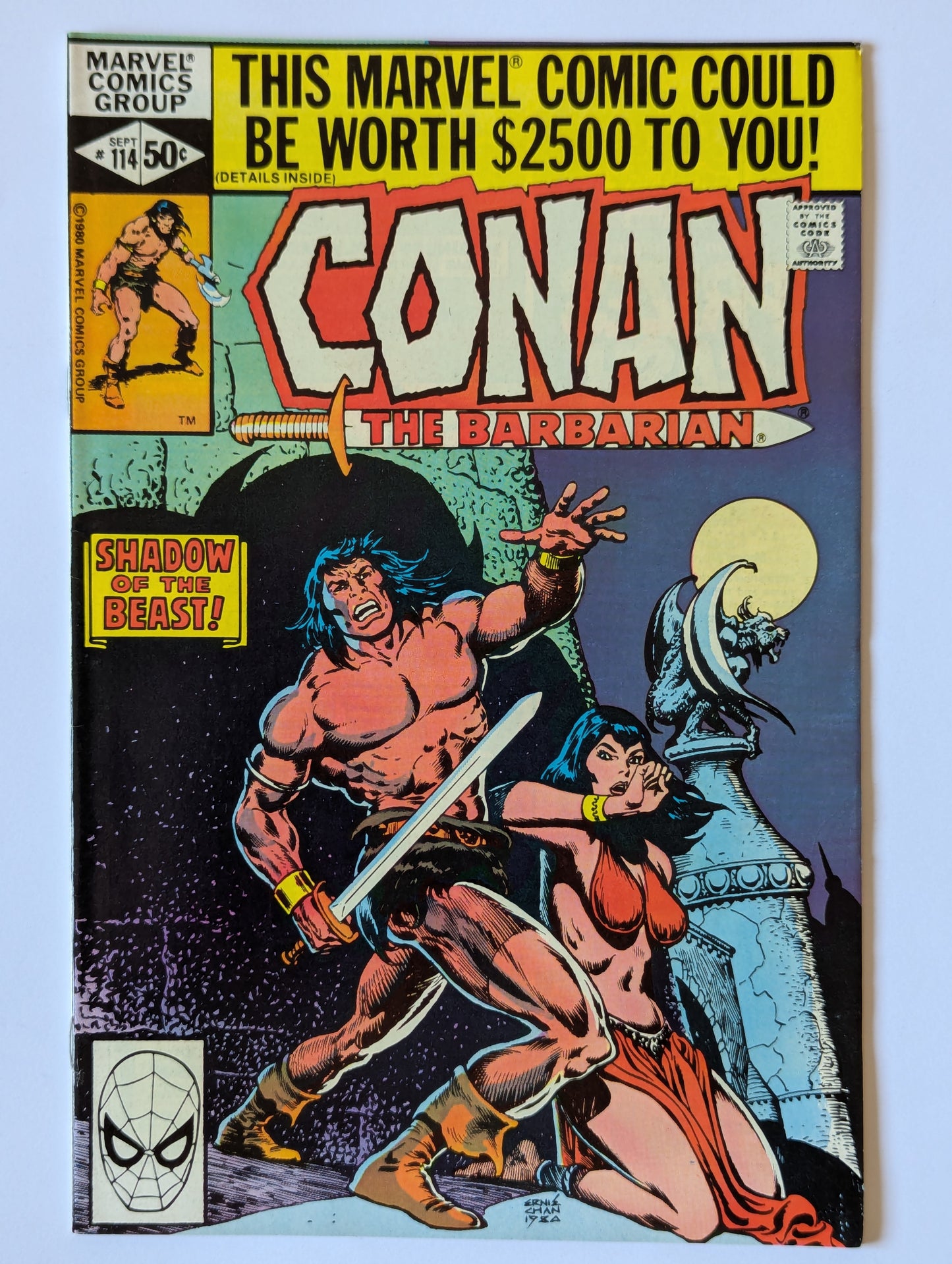 Conan the Barbarian #114 Marvel Comic Book