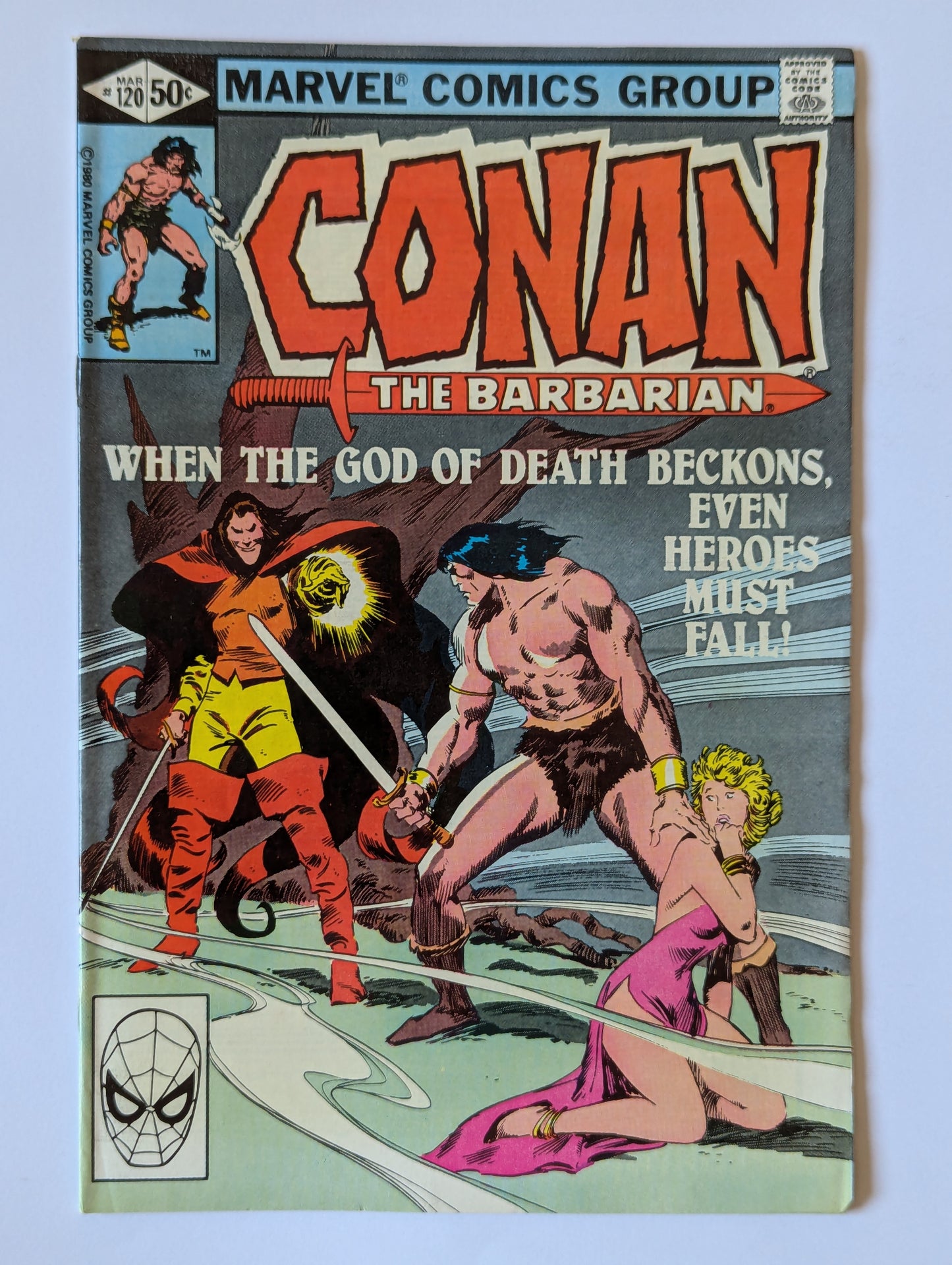 Conan the Barbarian #120 Marvel Comic Book