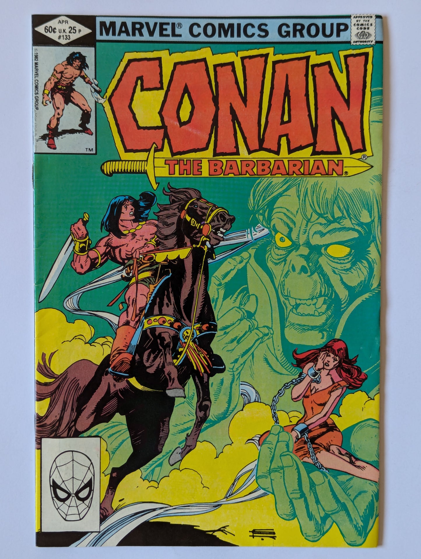 Conan the Barbarian #133 Marvel Comic Book