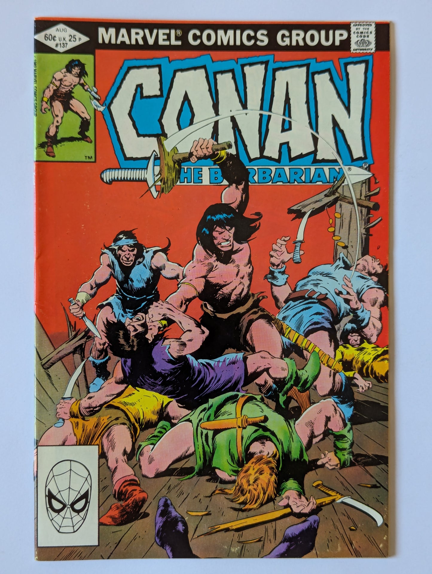 Conan the Barbarian #137 Marvel Comic Book