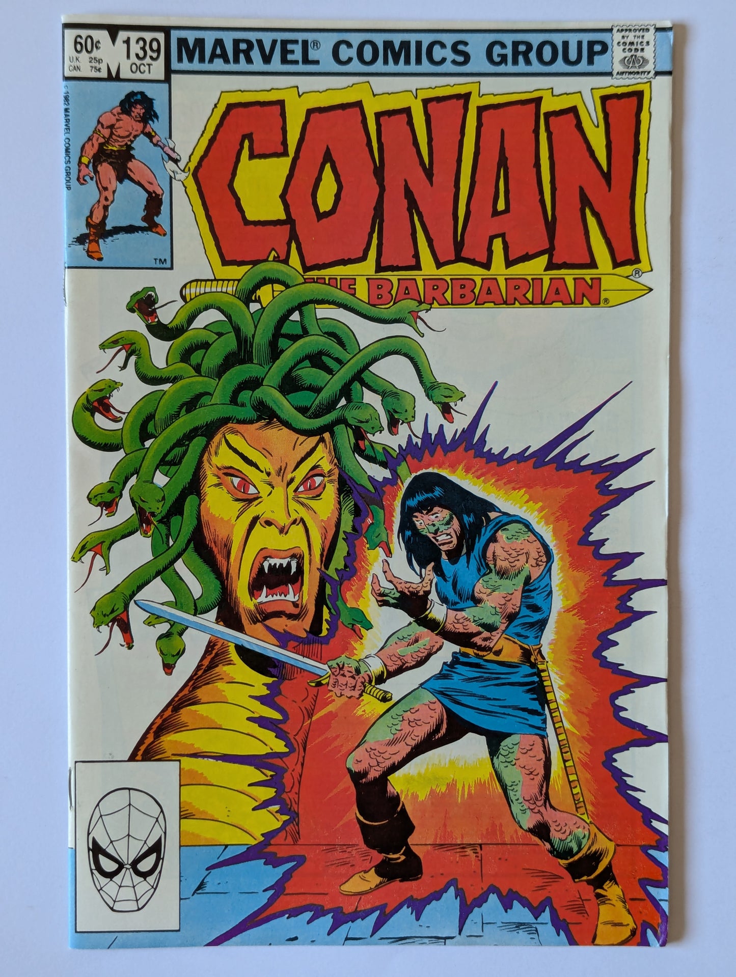 Conan the Barbarian #139 Marvel Comic Book