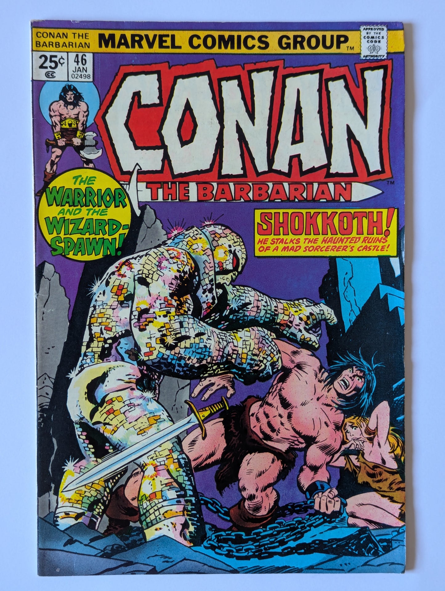 Conan the Barbarian #46 Marvel Comic Book