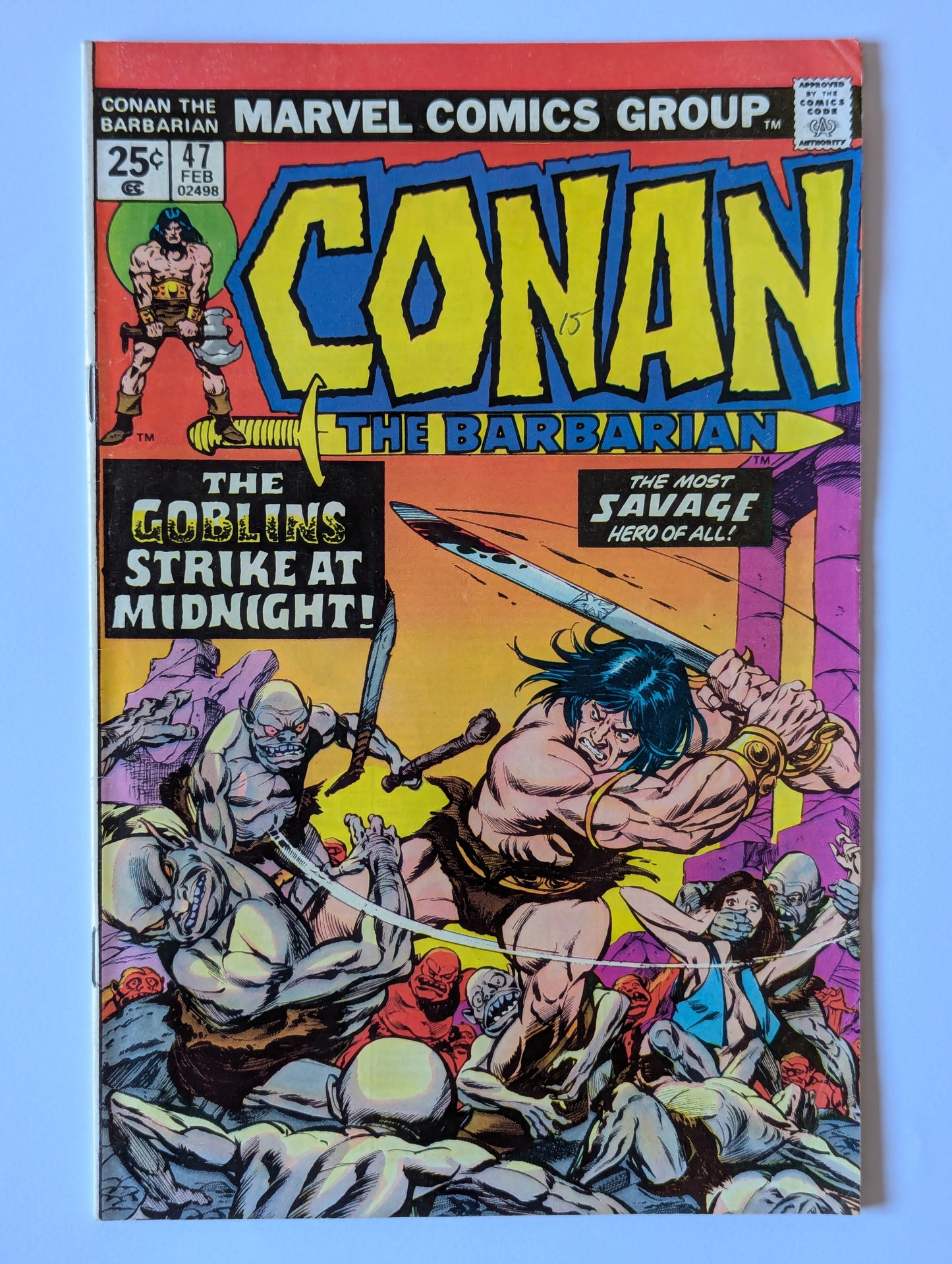 Conan the Barbarian #47 Marvel Comic Book