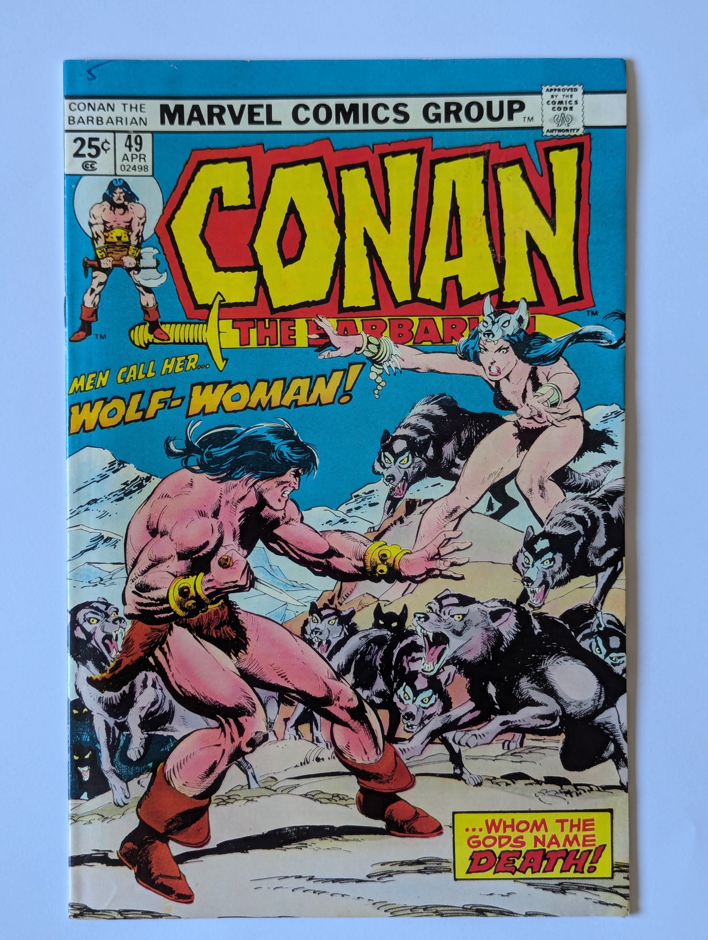 Conan the Barbarian #49 Marvel Comic Book