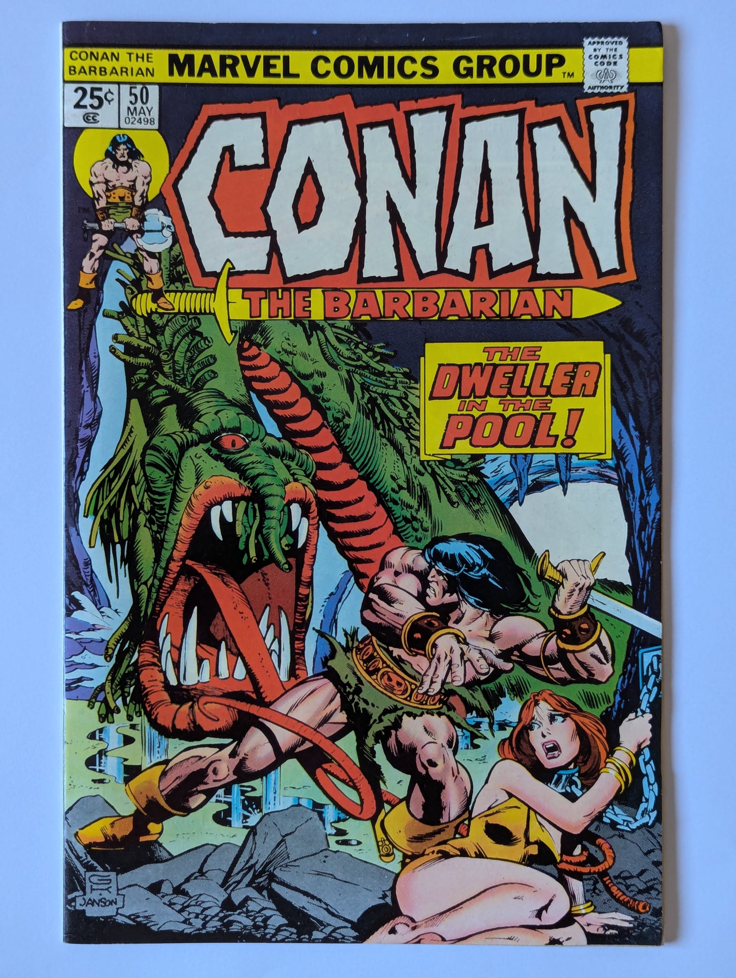 Conan the Barbarian #50 Marvel Comic Book