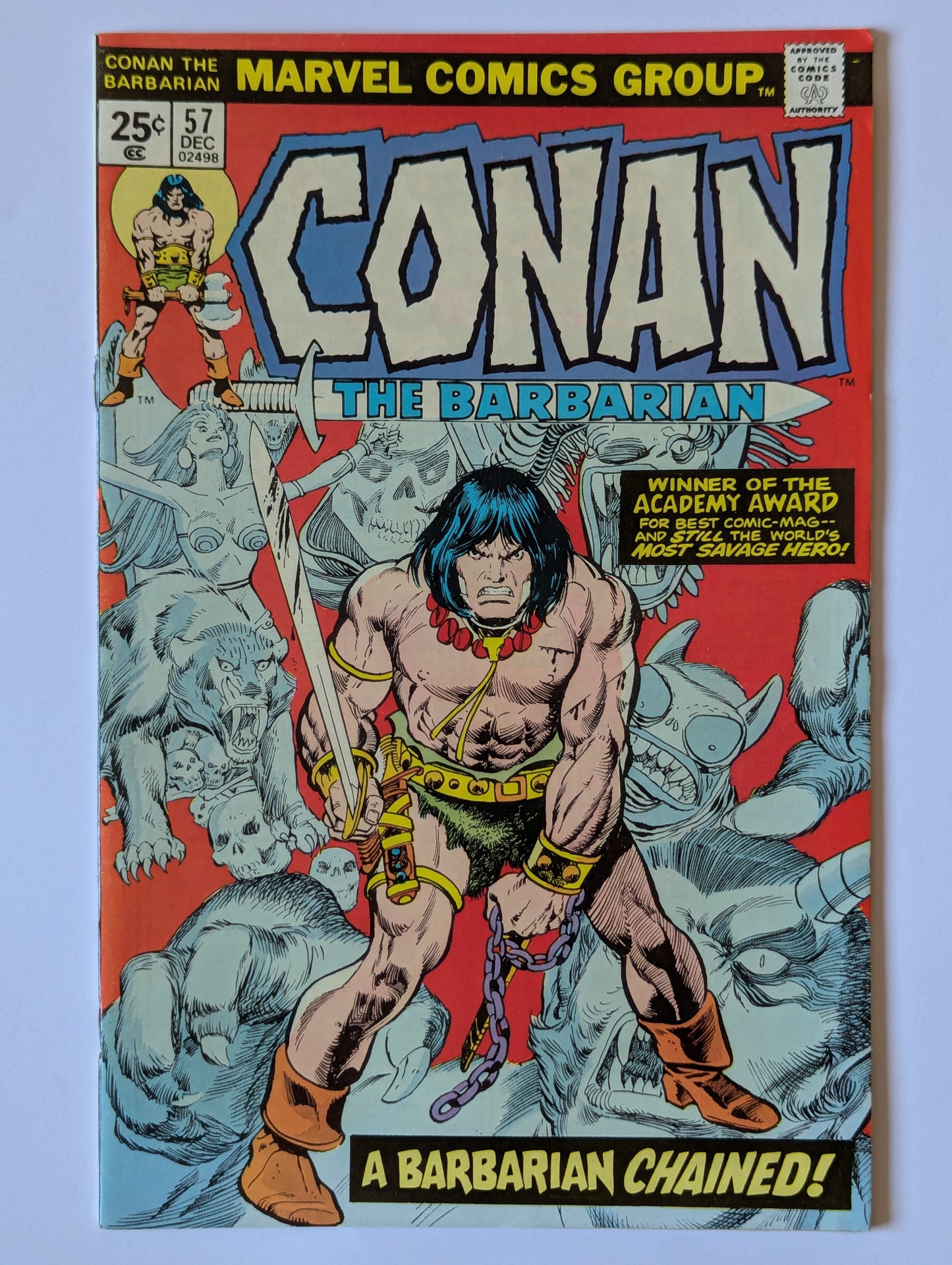 Conan the Barbarian #57 Marvel Comic Book