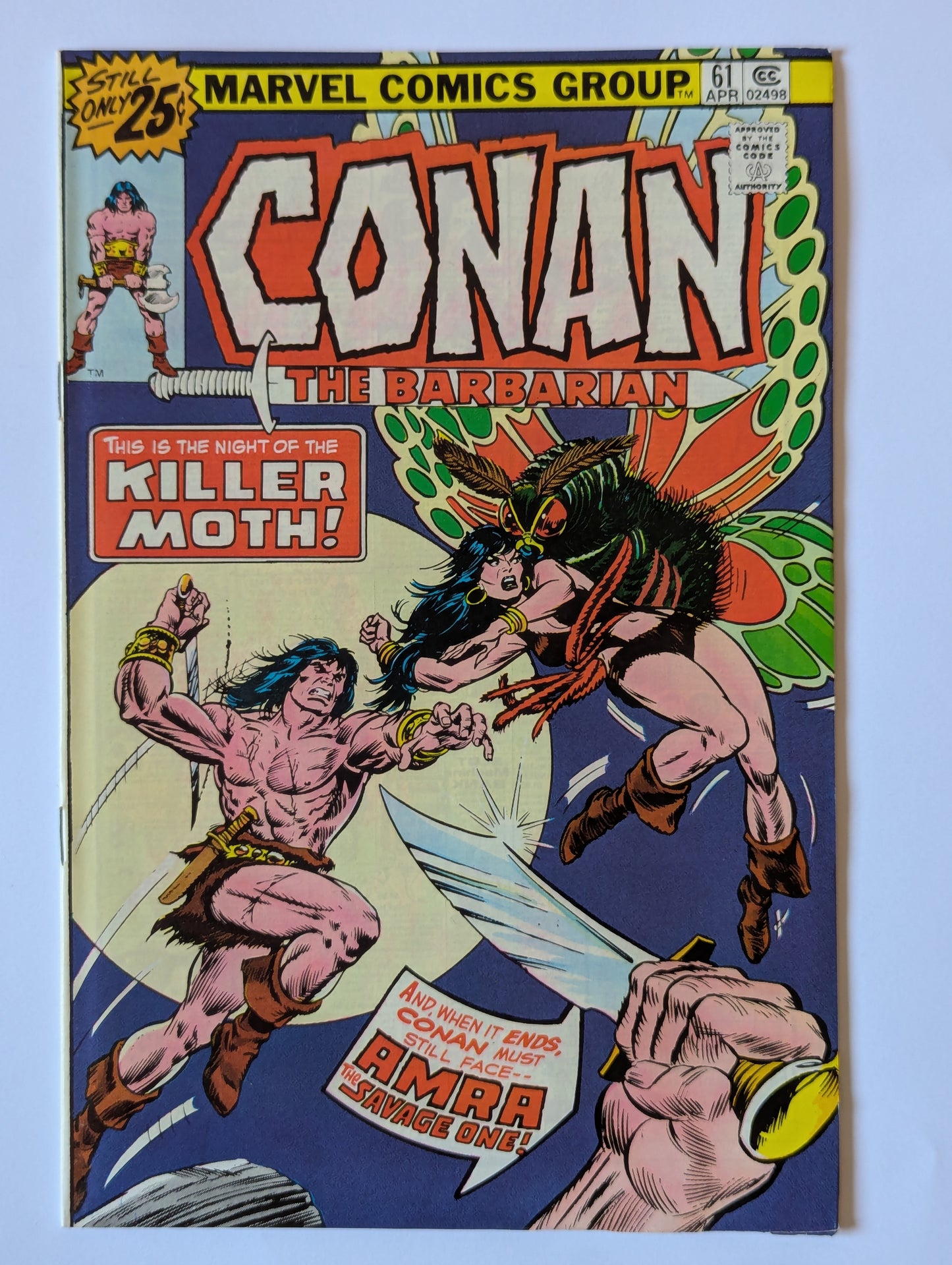 Conan the Barbarian #61 Marvel Comic Book