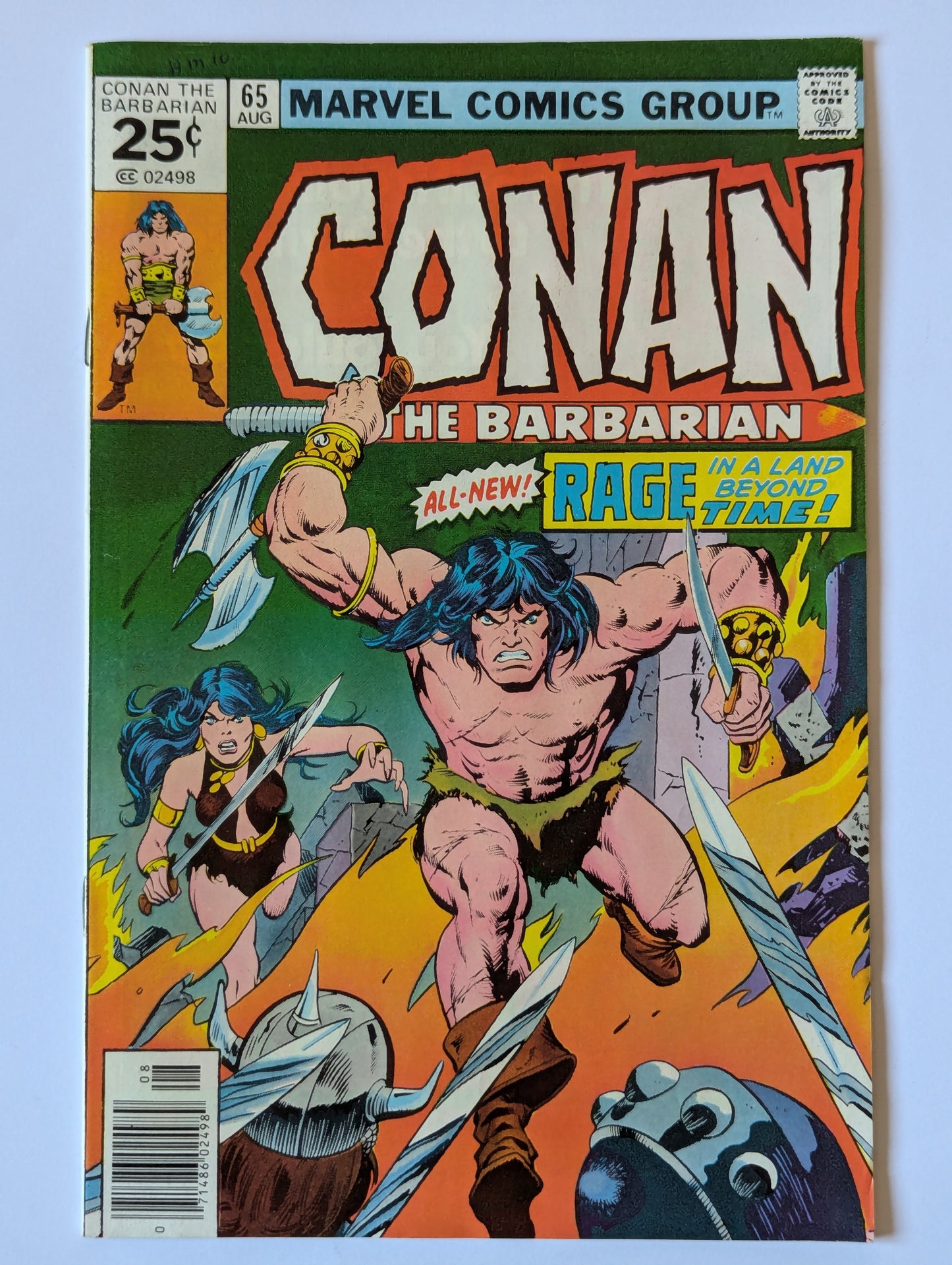Conan the Barbarian #65 Marvel Comic Book