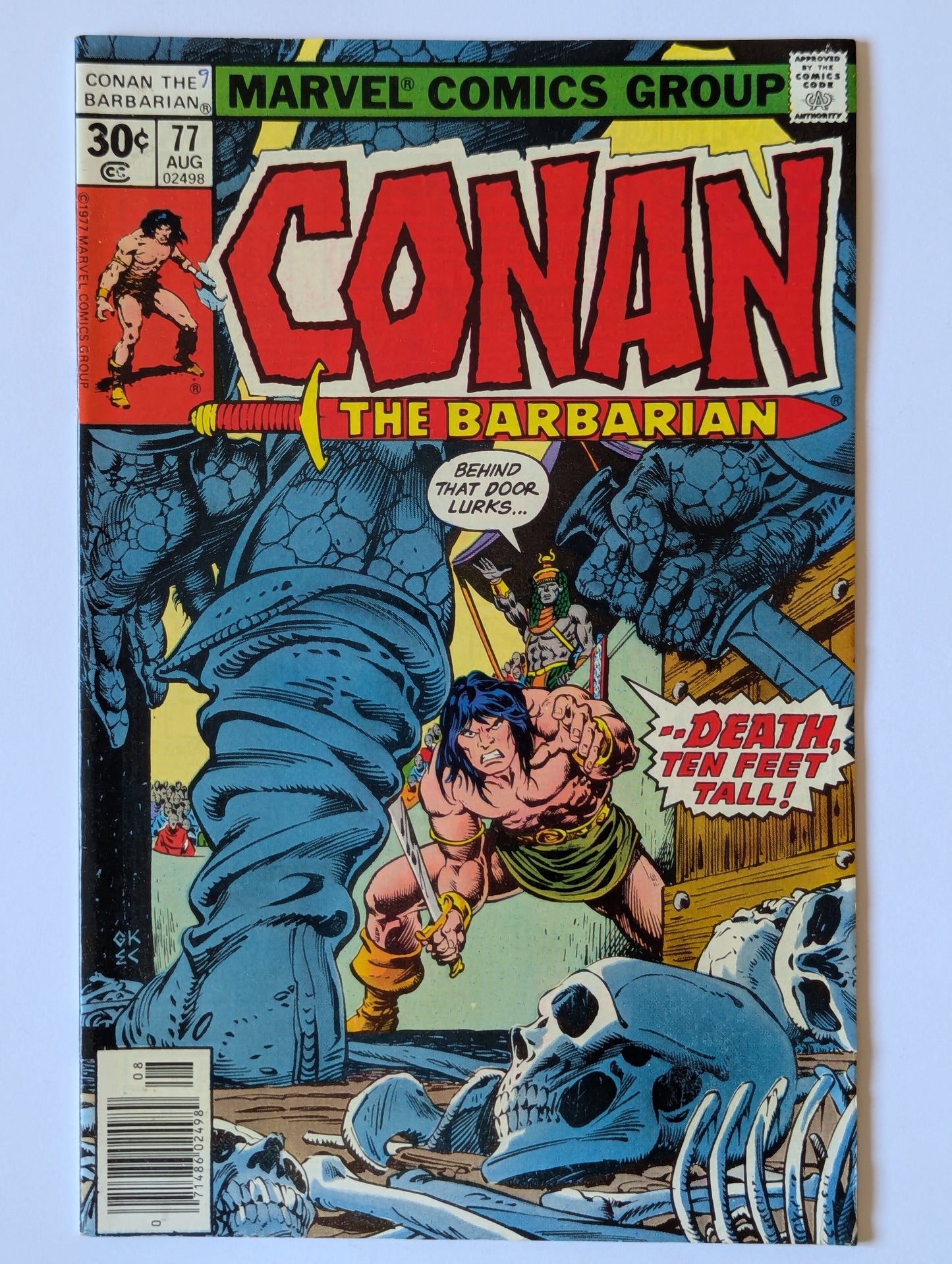 Conan the Barbarian #77 Marvel Comic Book
