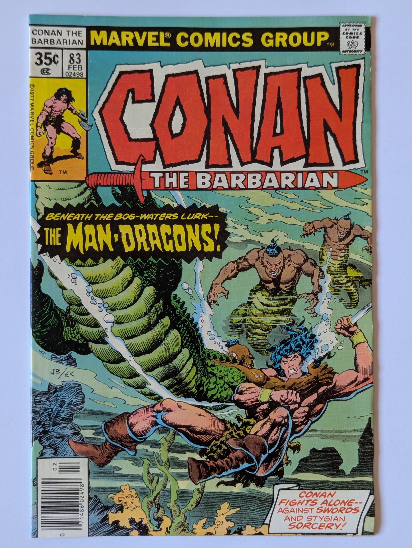 Conan the Barbarian #83 Marvel Comic Book