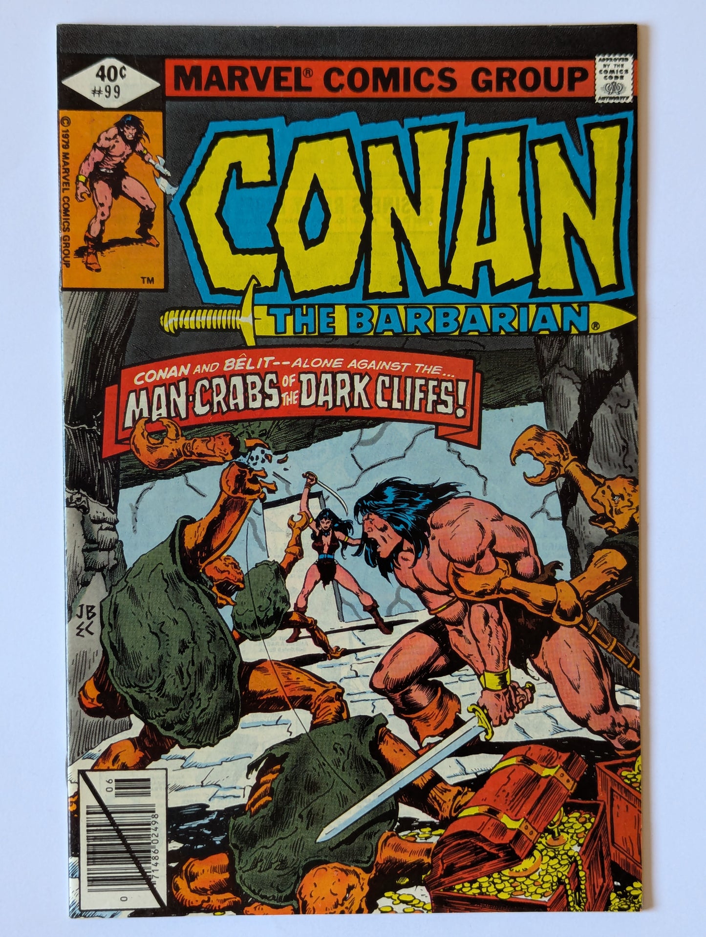 Conan the Barbarian #99 Marvel Comic Book