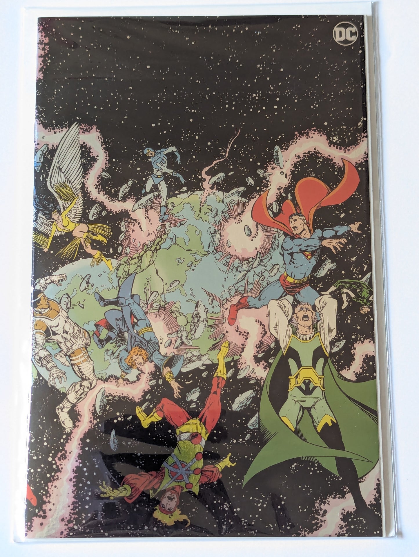 Crisis on Infinite Earths #1 Foil Variant DC Comic Book