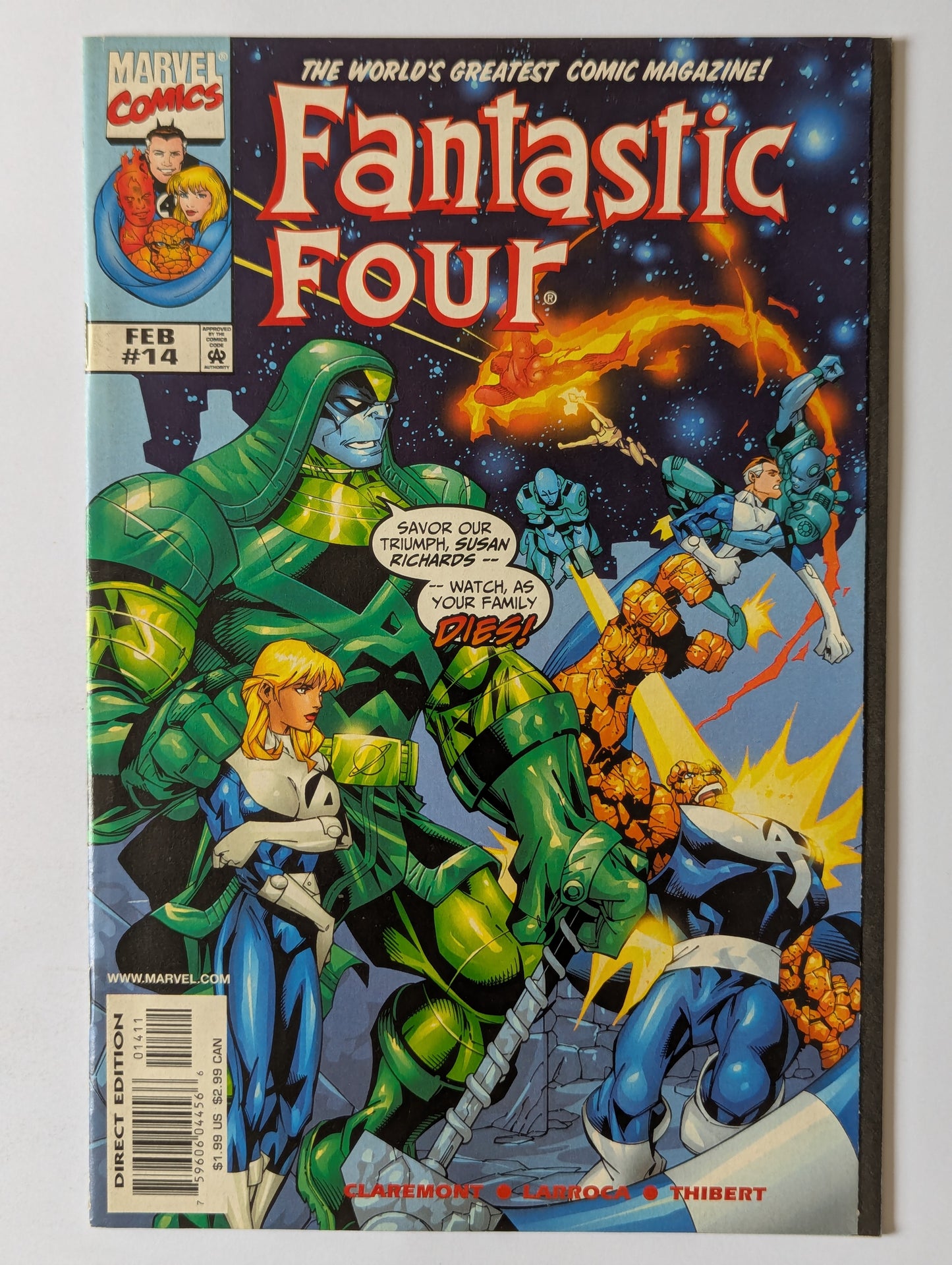 Fantastic Four #14 Marvel Comic Book