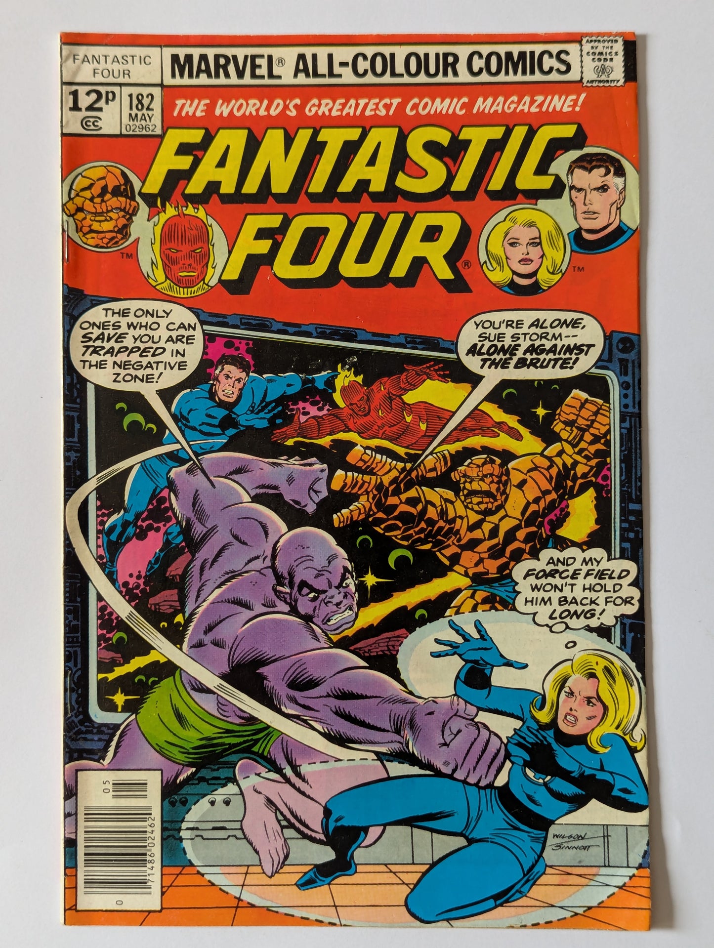 Fantastic Four #182 Marvel Comic Book