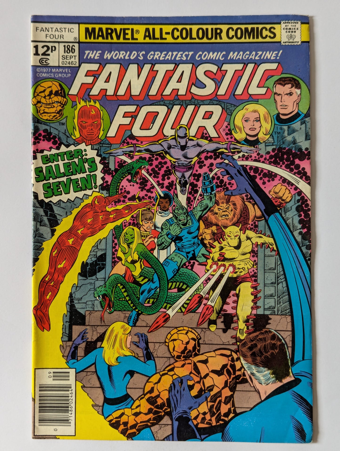Fantastic Four #186 Marvel Comic Book