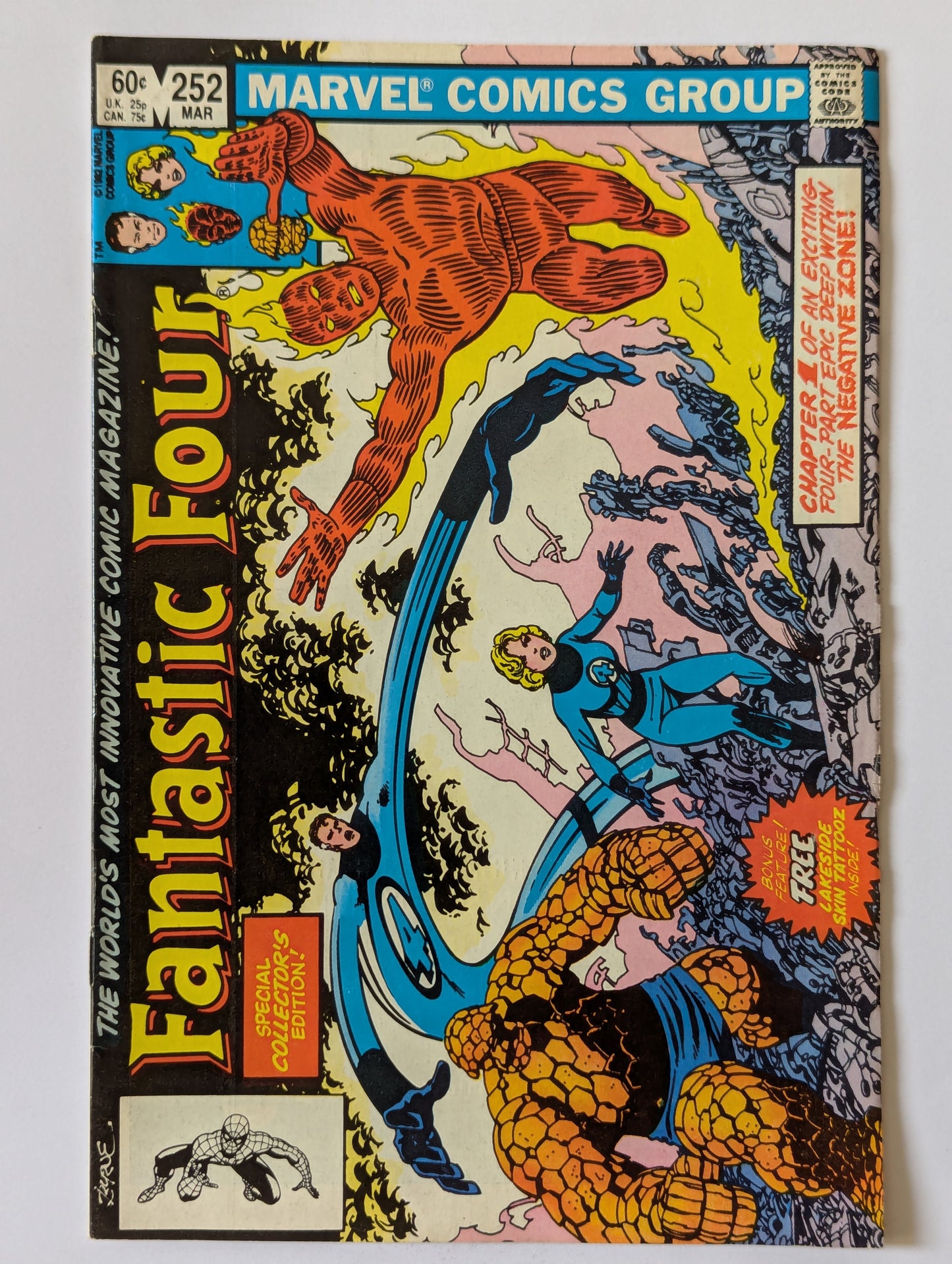 Fantastic Four #252 Marvel Comic Book