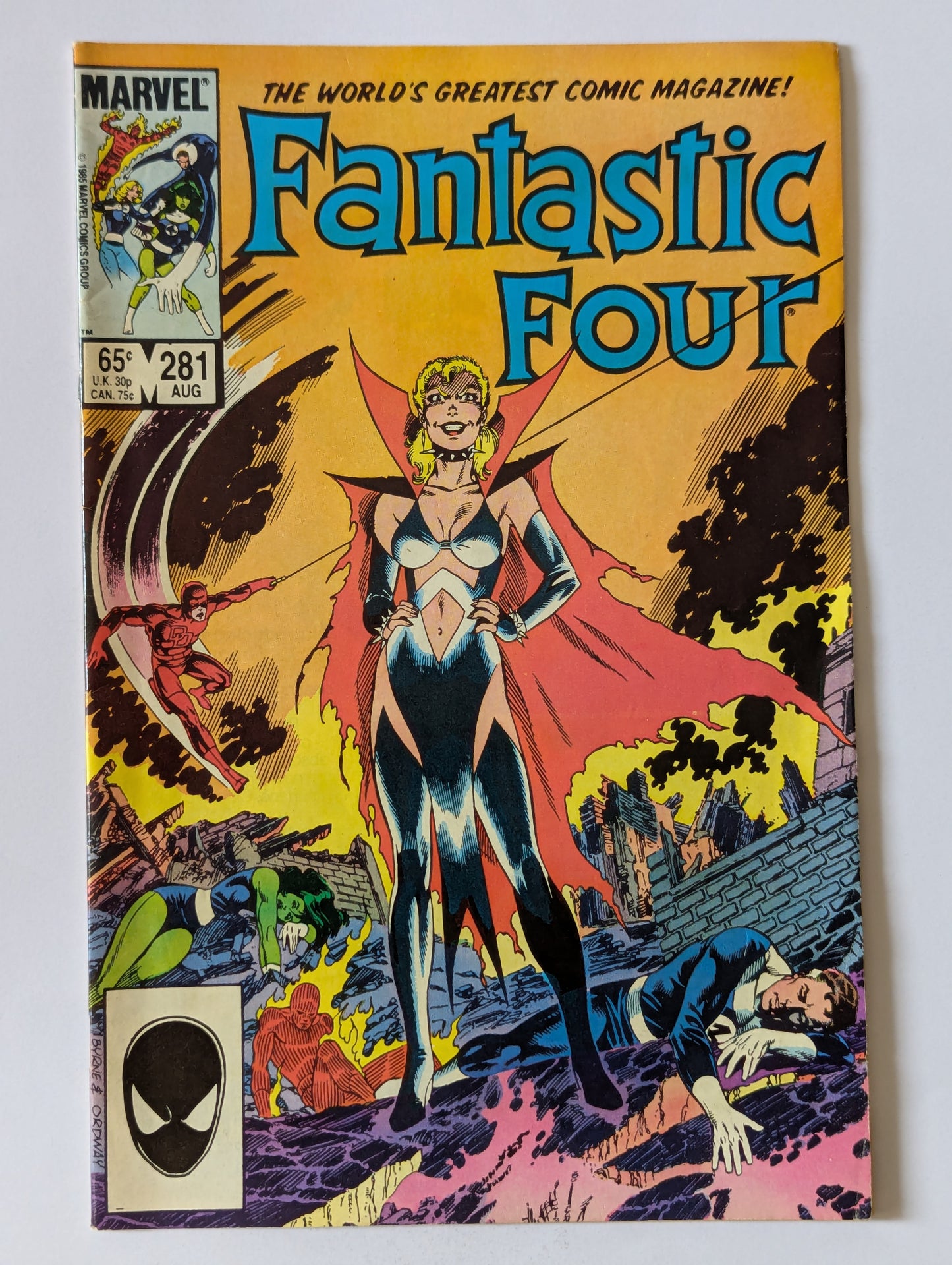 Fantastic Four #281 Marvel Comic Book