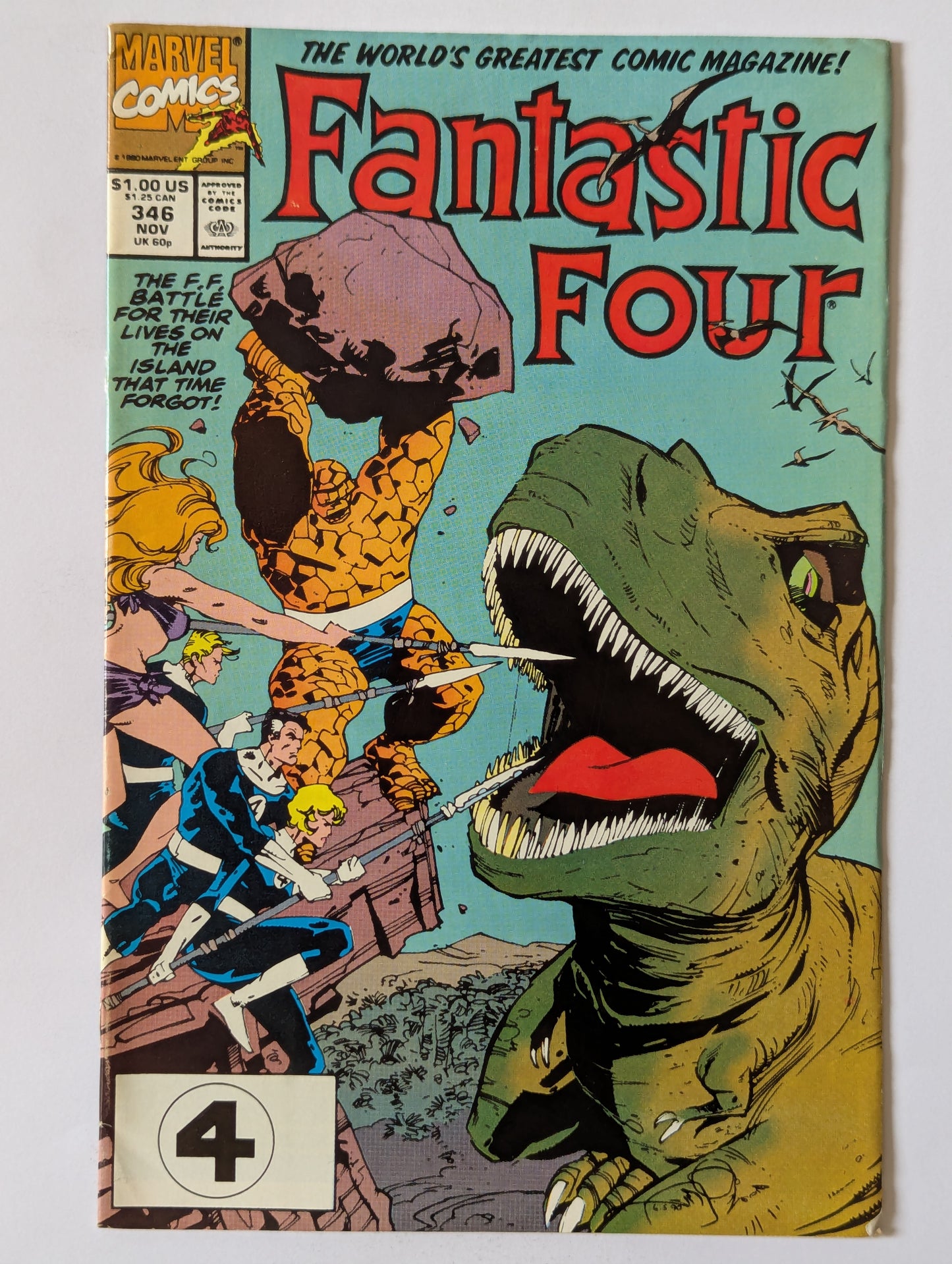 Fantastic Four #346 Marvel Comic Book