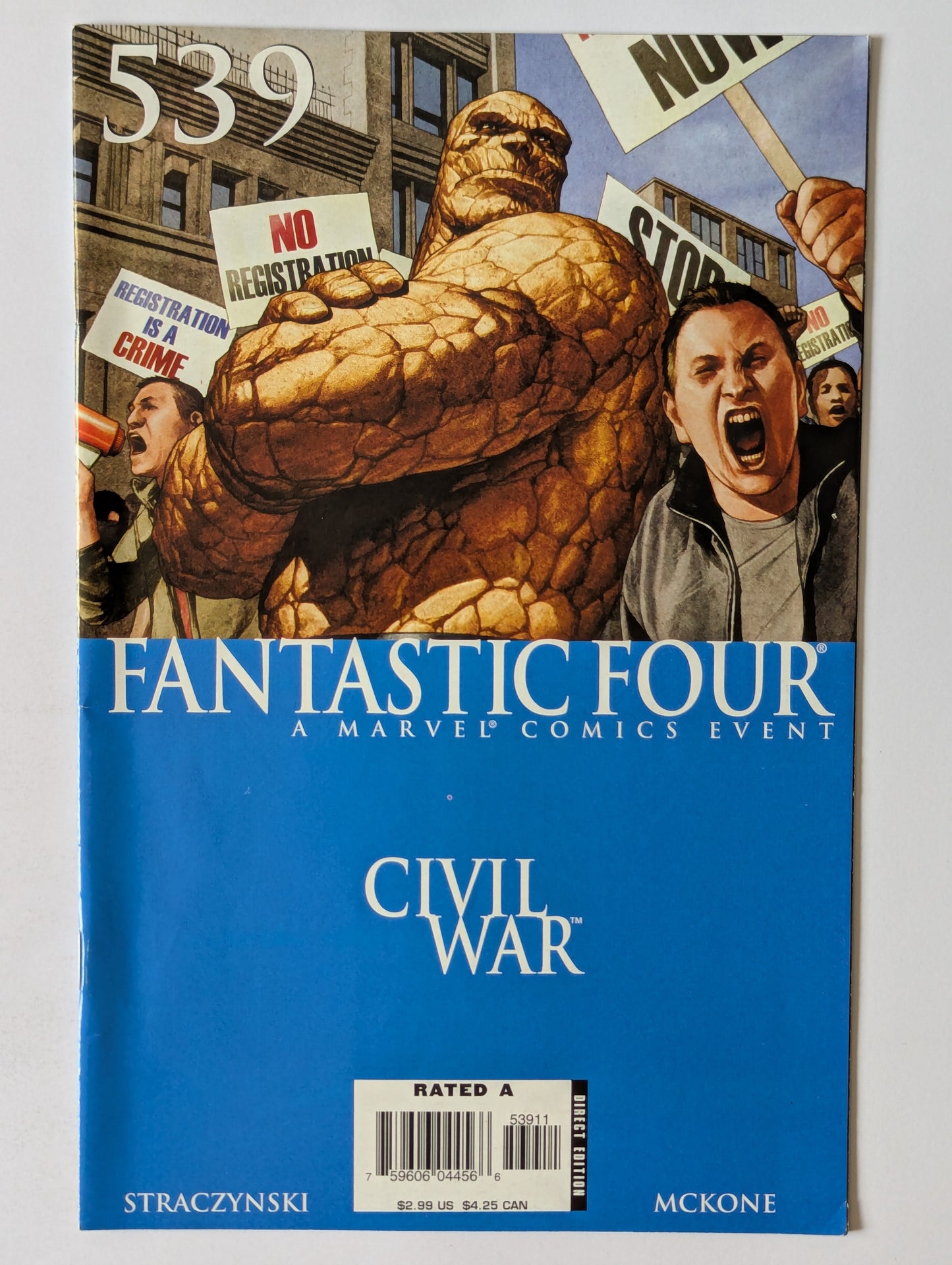 Fantastic Four #539 Marvel Comic Book