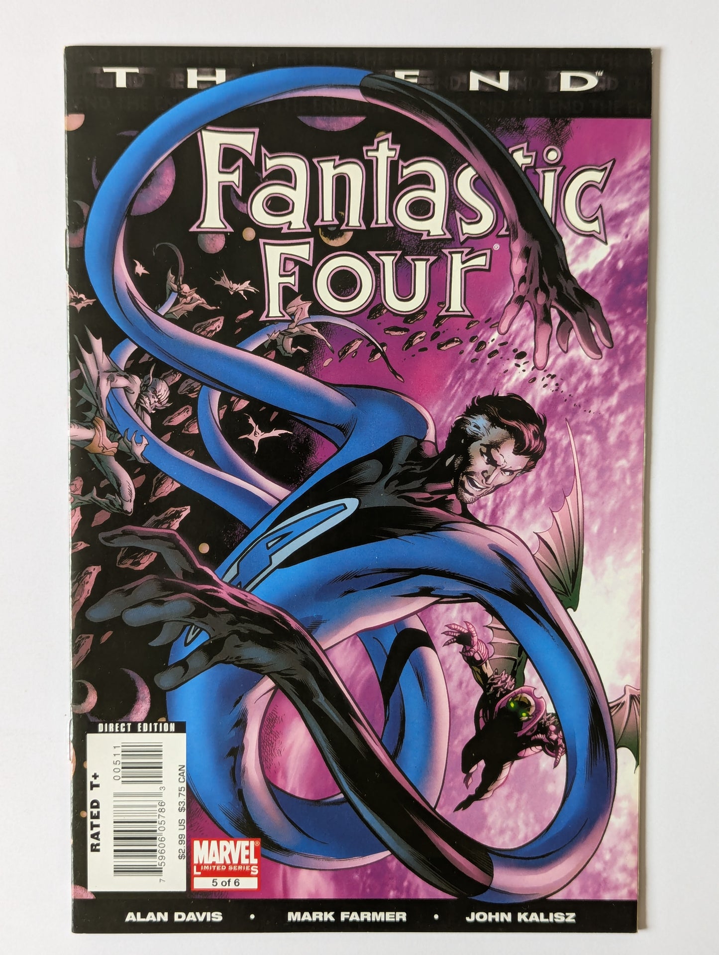 Fantastic Four The End #5 Marvel Comic Book