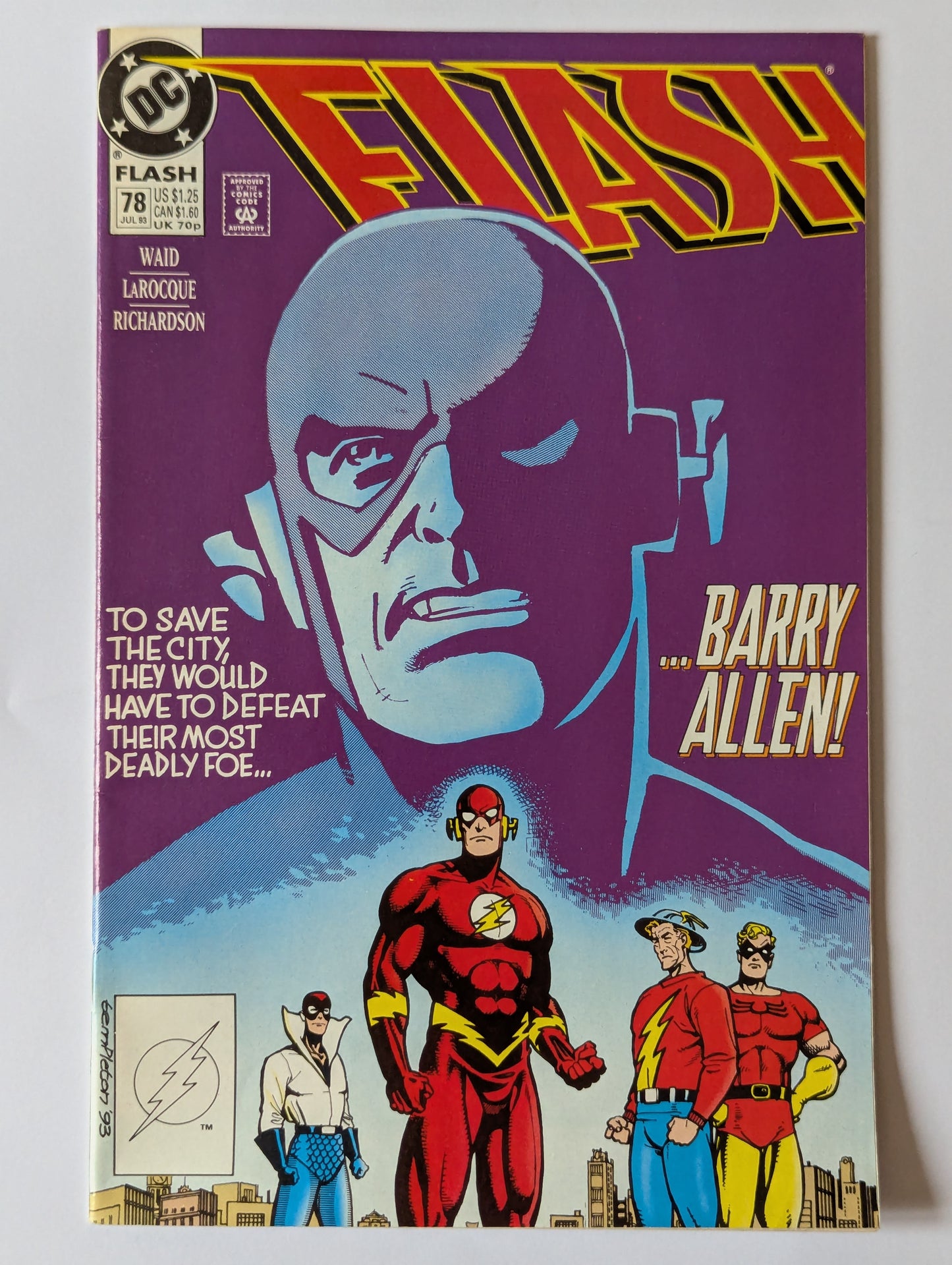 The Flash #78 DC Comic Book