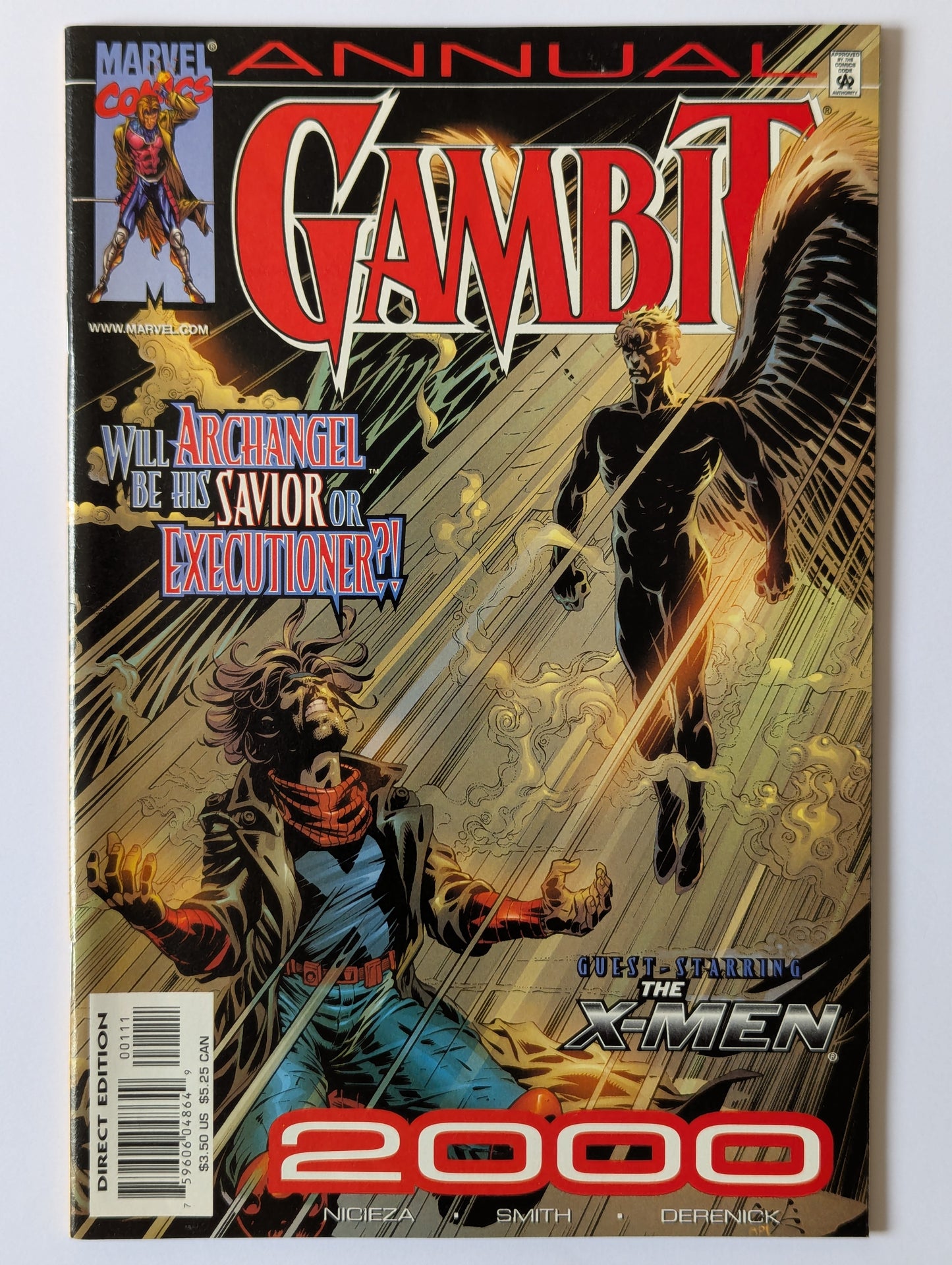Gambit 2000 Annual Marvel Comic Book
