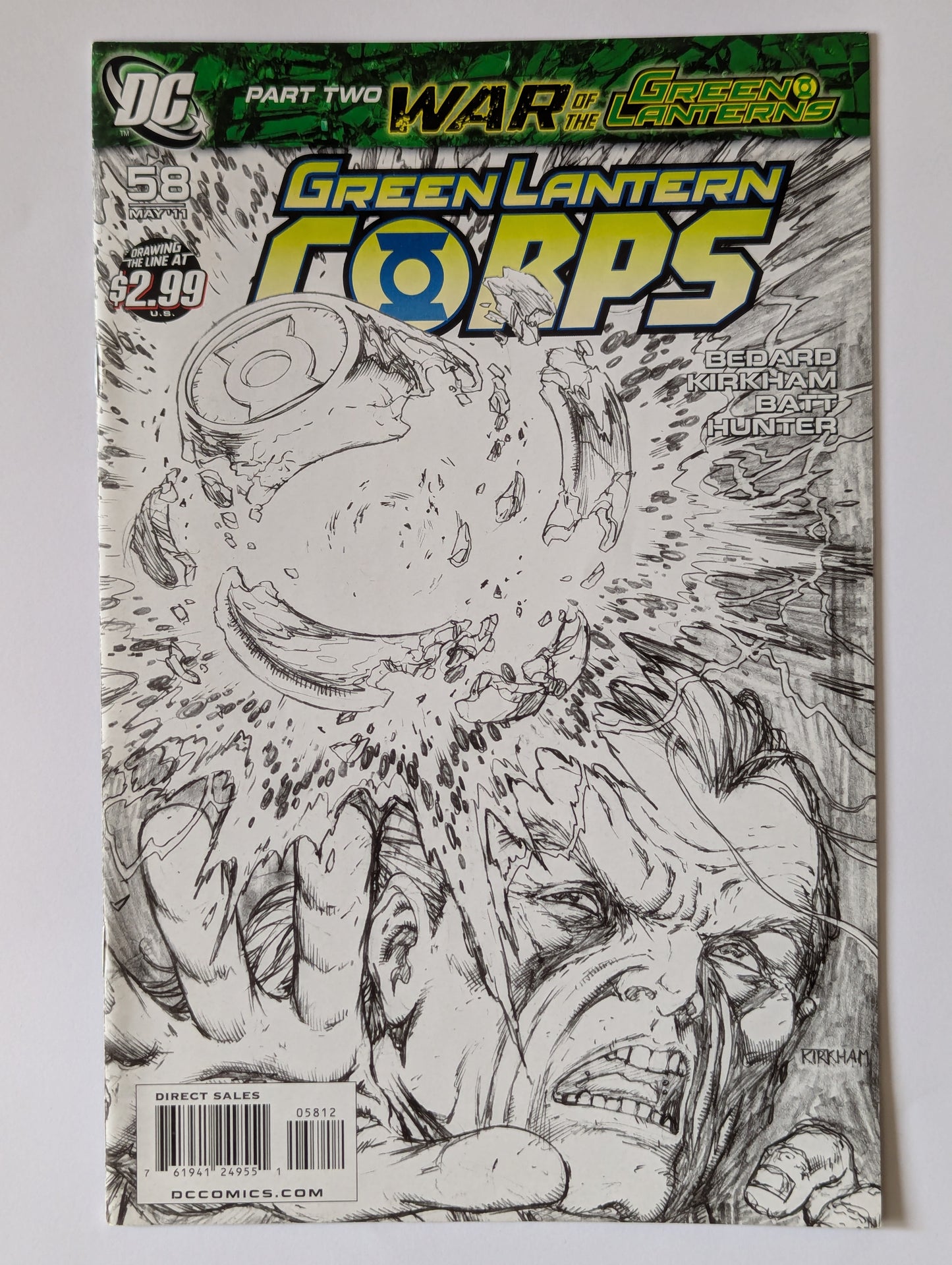 Green Lantern Corps #58 DC Comic Book