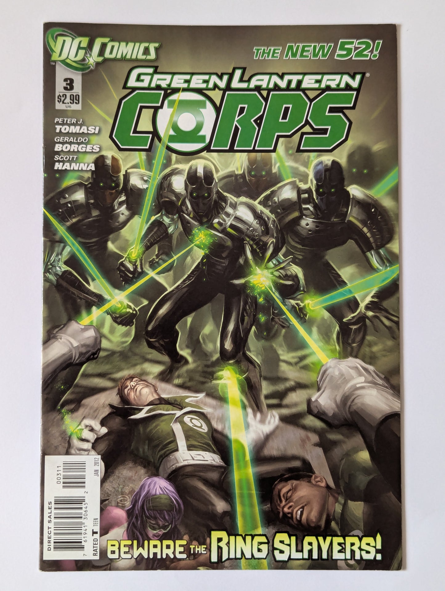 Green Lantern Corps #3 DC Comic Book