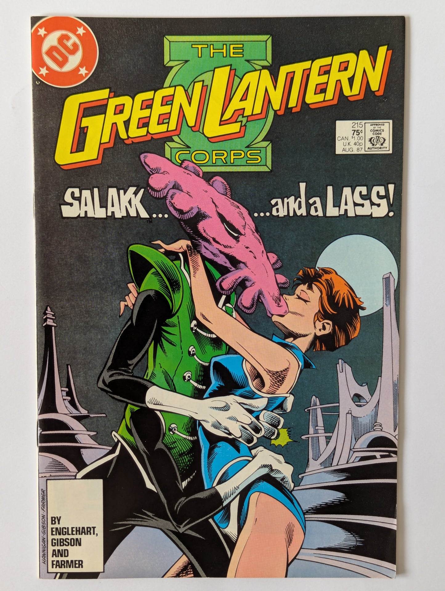 Green Lantern Corps #215 DC Comic Book