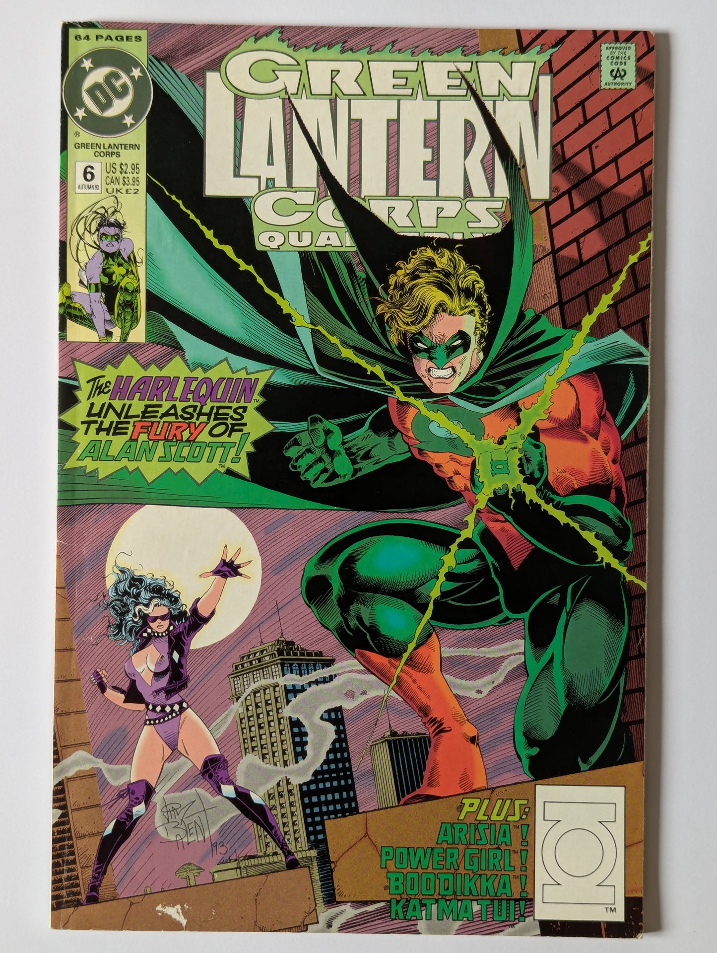 Green Lantern Corps Quarterly #6 DC Comic Book