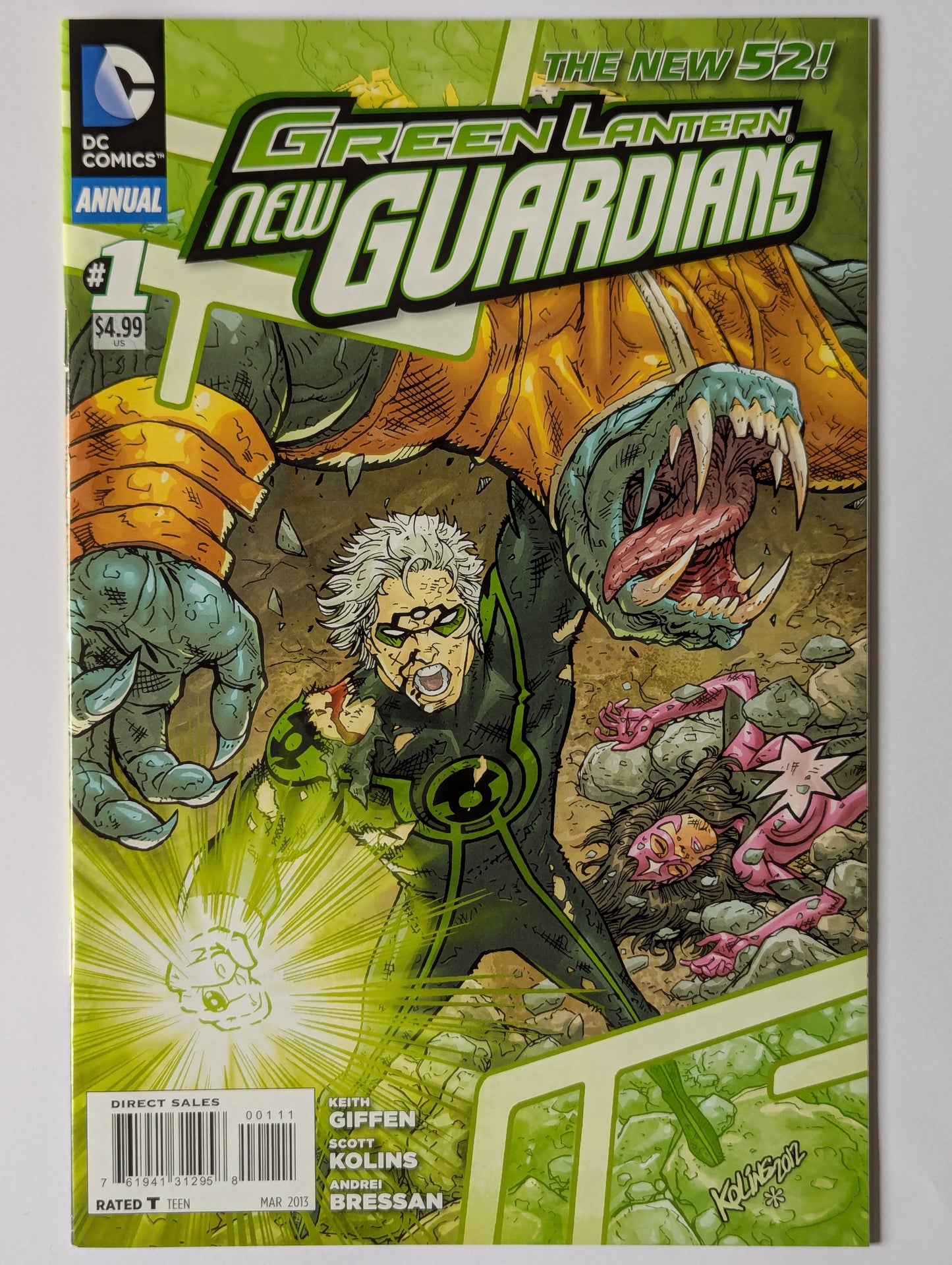 Green Lantern New Guardians #1 DC Comic Book