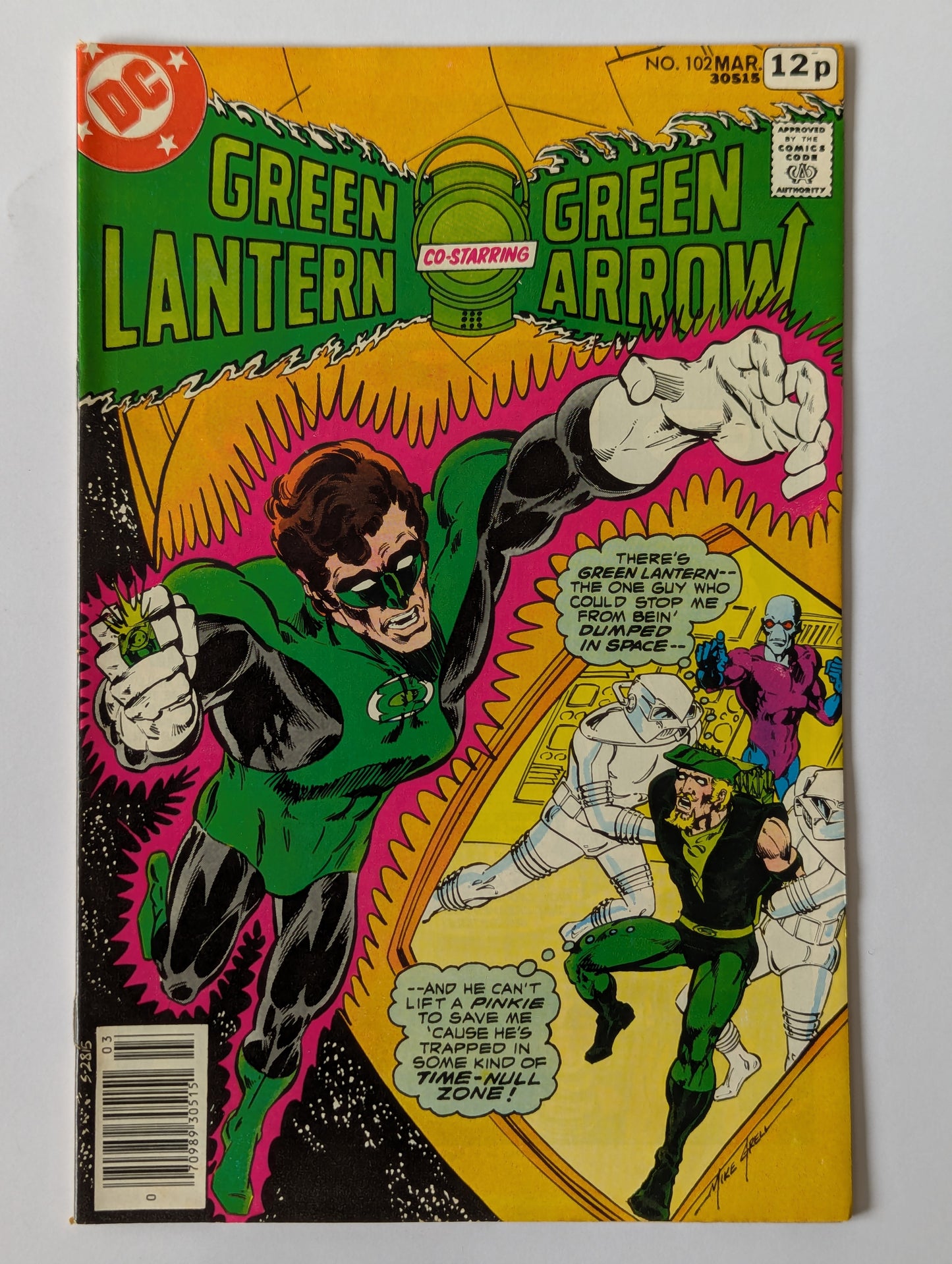 Green Lantern #102 DC Comic Book