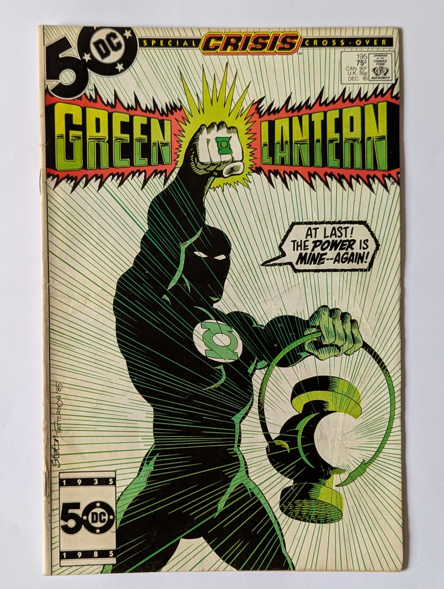 Green Lantern #195 DC Comic Book