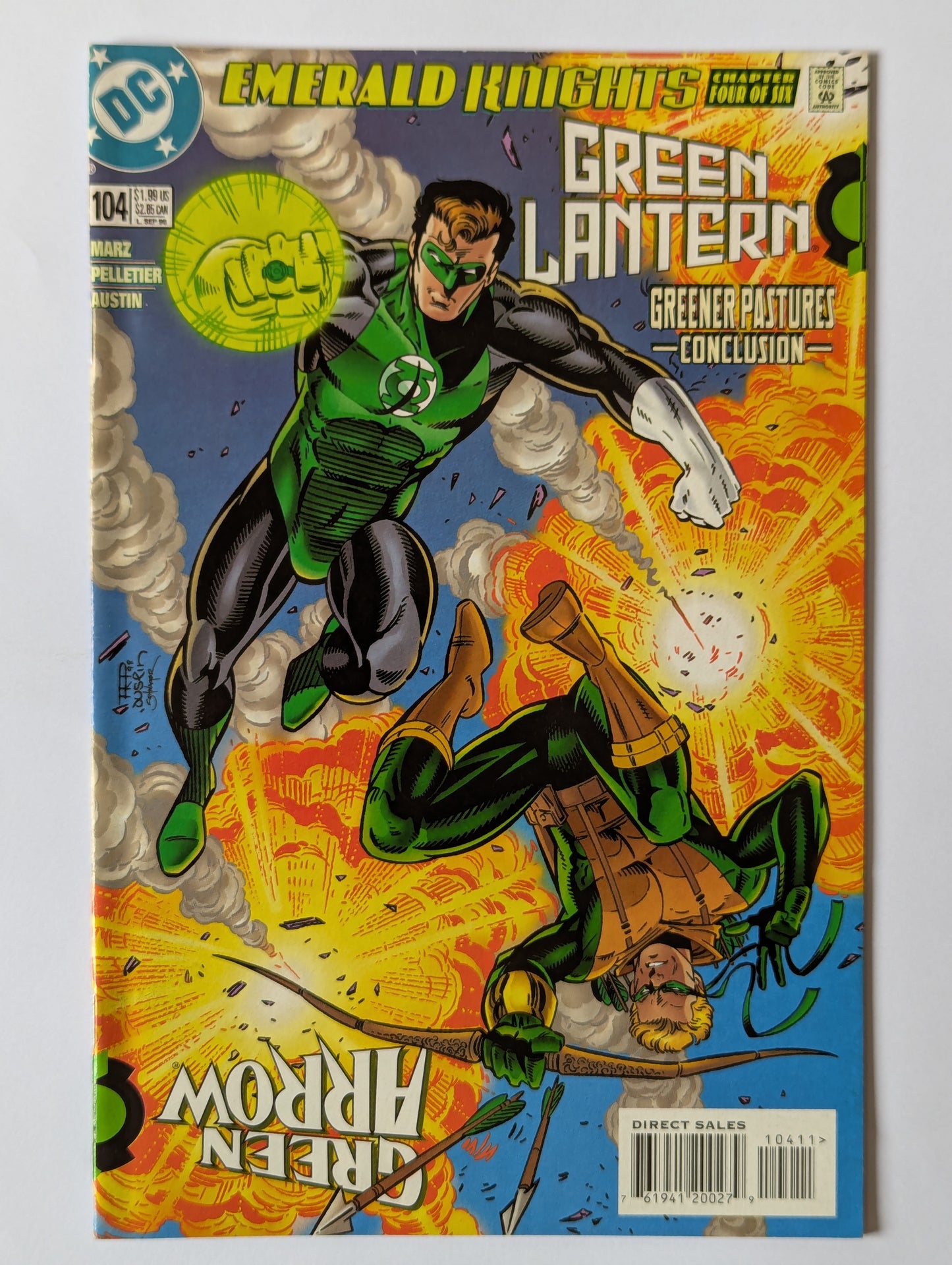 Green Lantern #104 DC Comic Book
