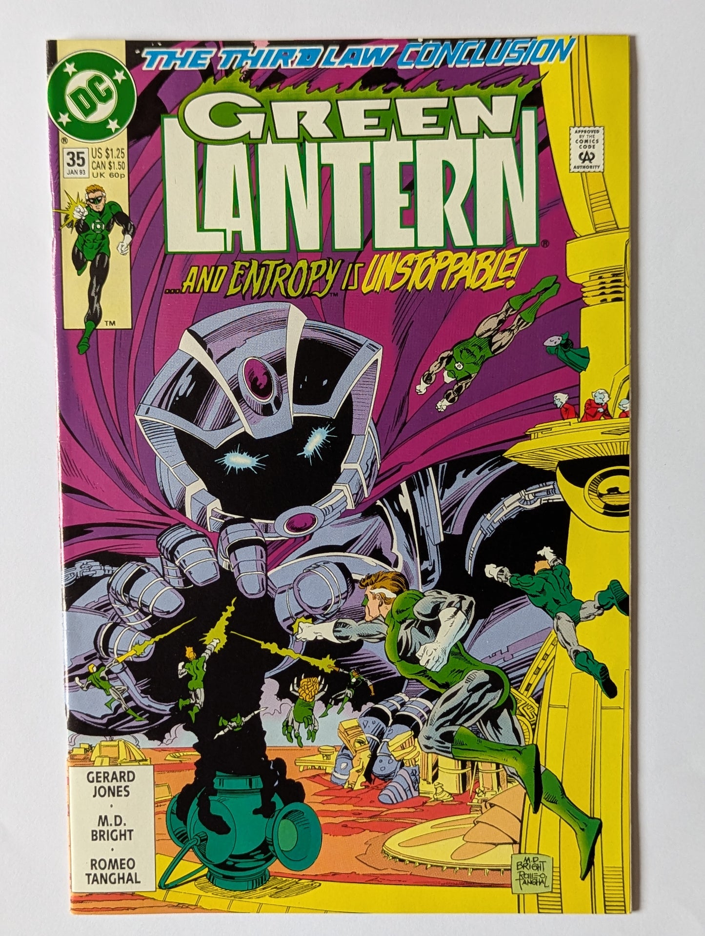Green Lantern #35 DC Comic Book