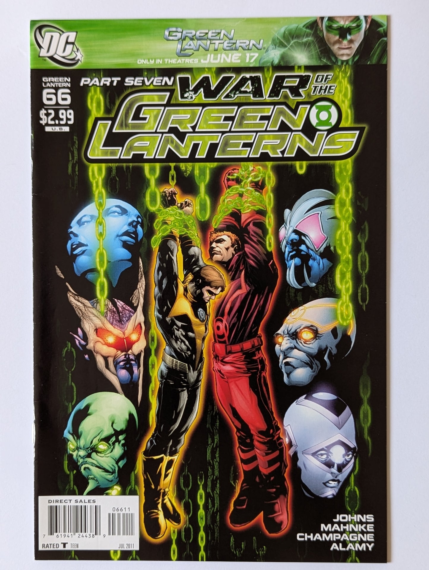 Green Lantern #66 DC Comic Book