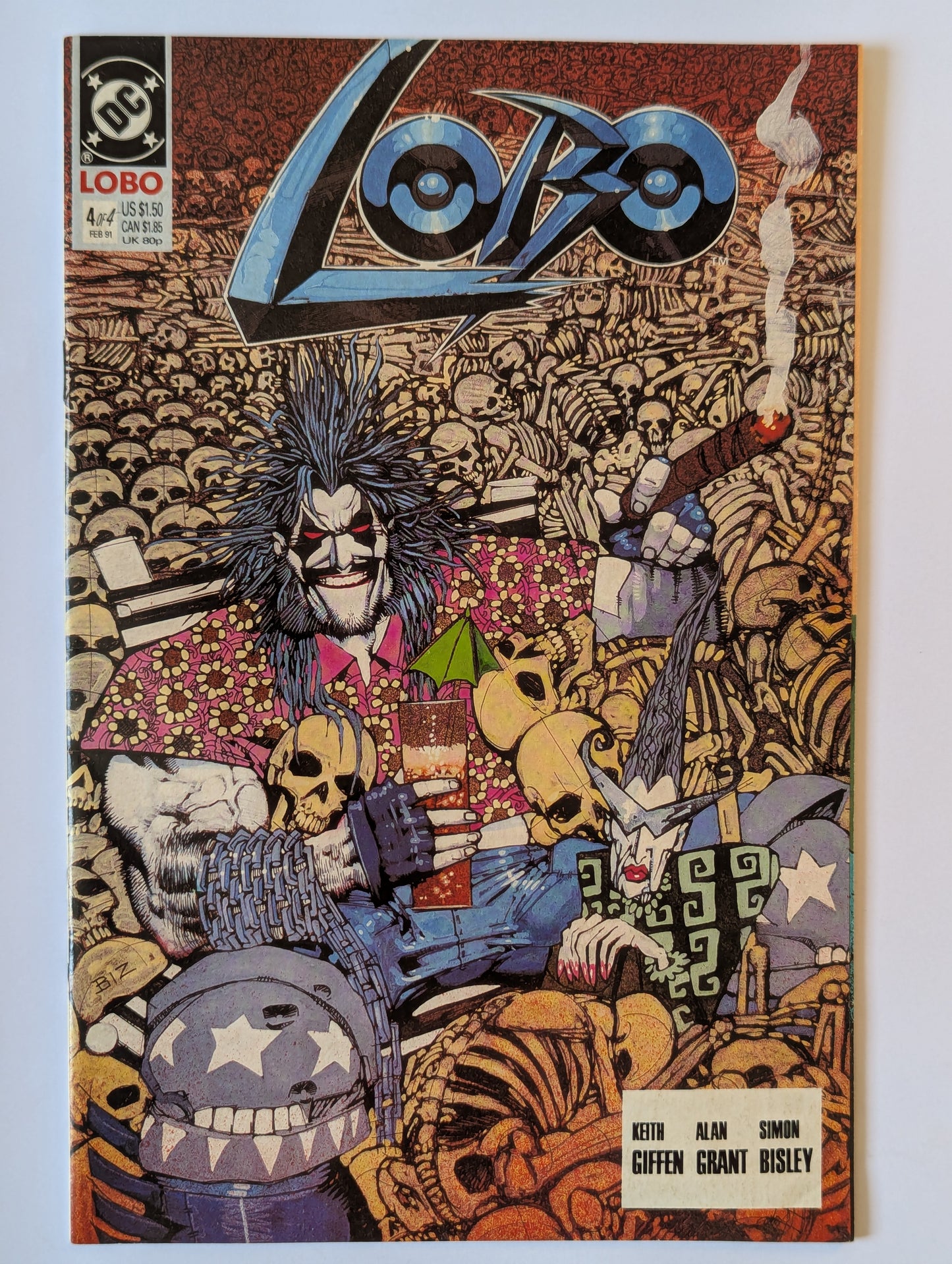 Lobo Limited Series #4 DC Comic Book