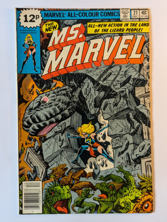 Ms. Marvel #21 Marvel Comic Book