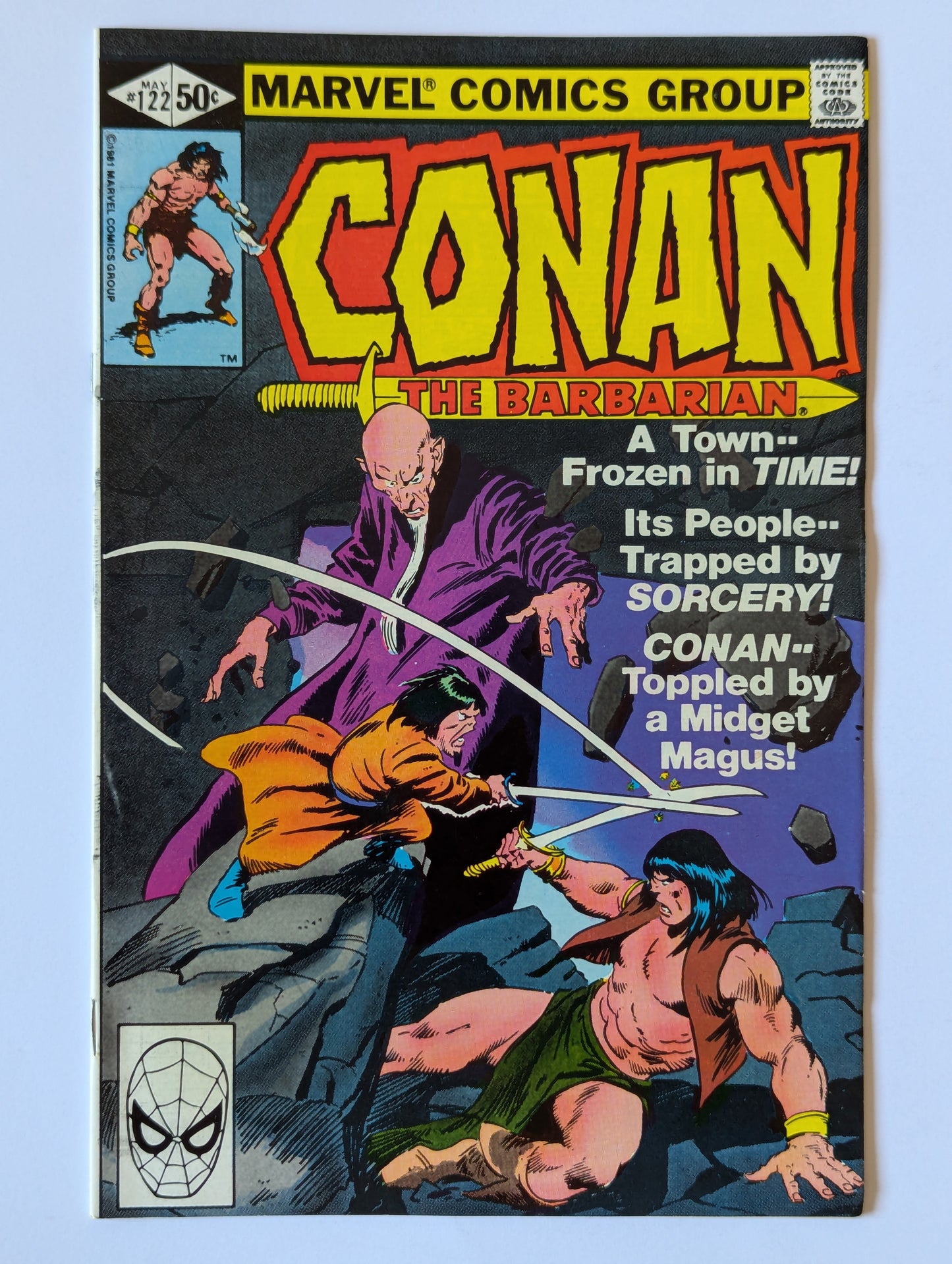 Conan the Barbarian #122 Marvel Comic Book