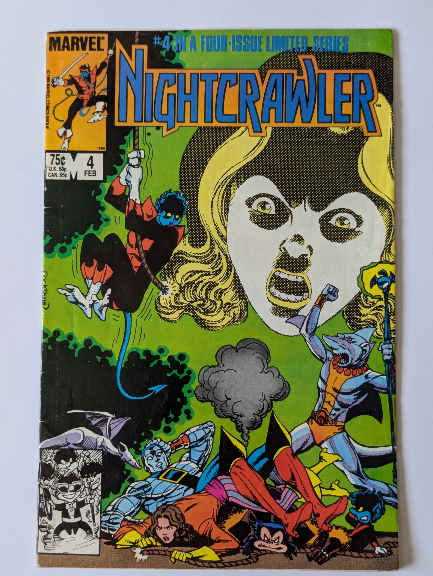 Nightcrawler #4 Marvel Comic Book