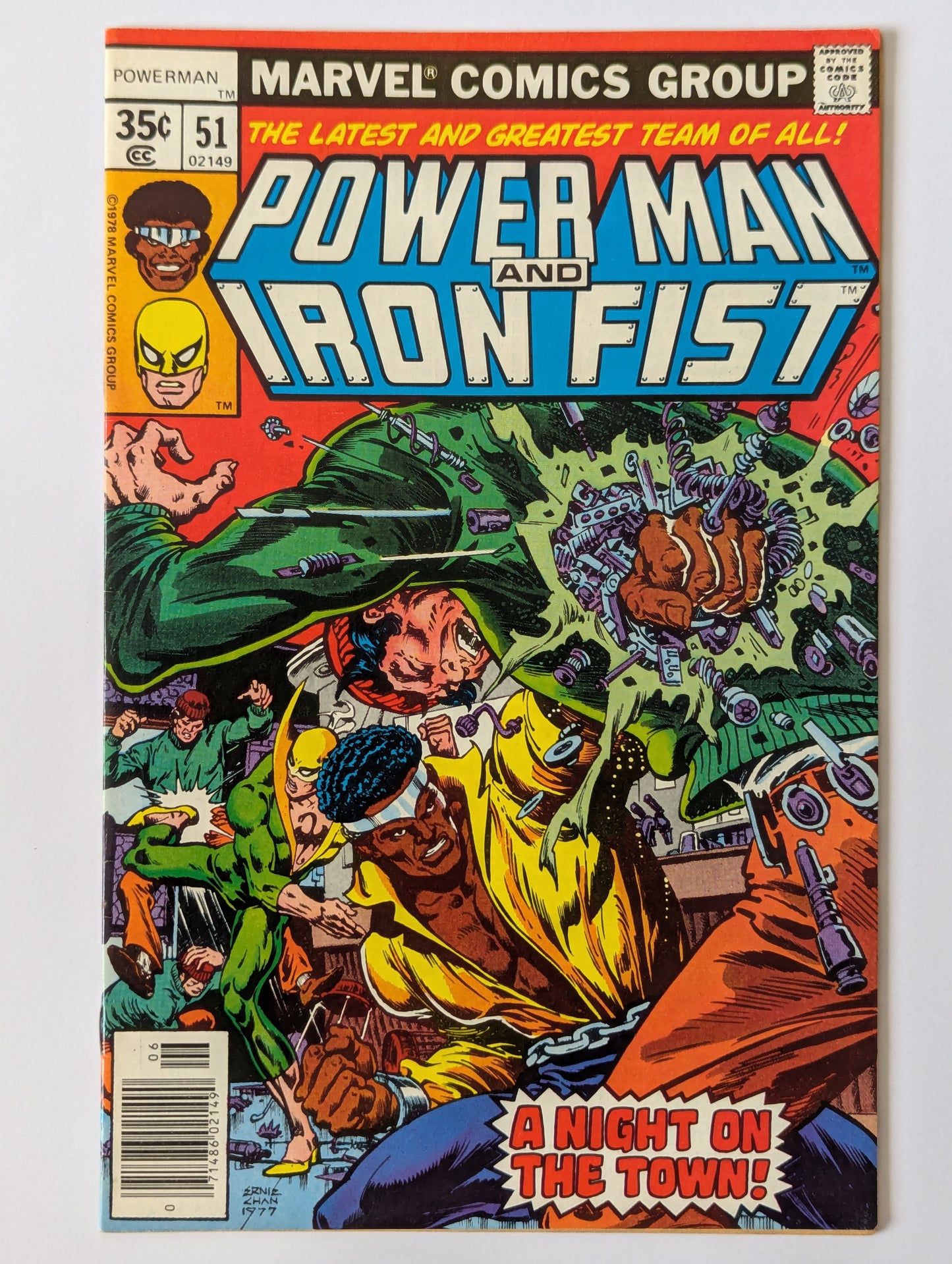 Power Man and Iron Fist #51 Marvel Comic Book
