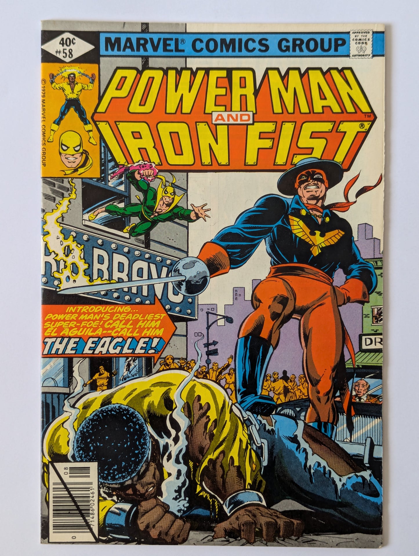 Power Man and Iron Fist #58 Marvel Comic Book