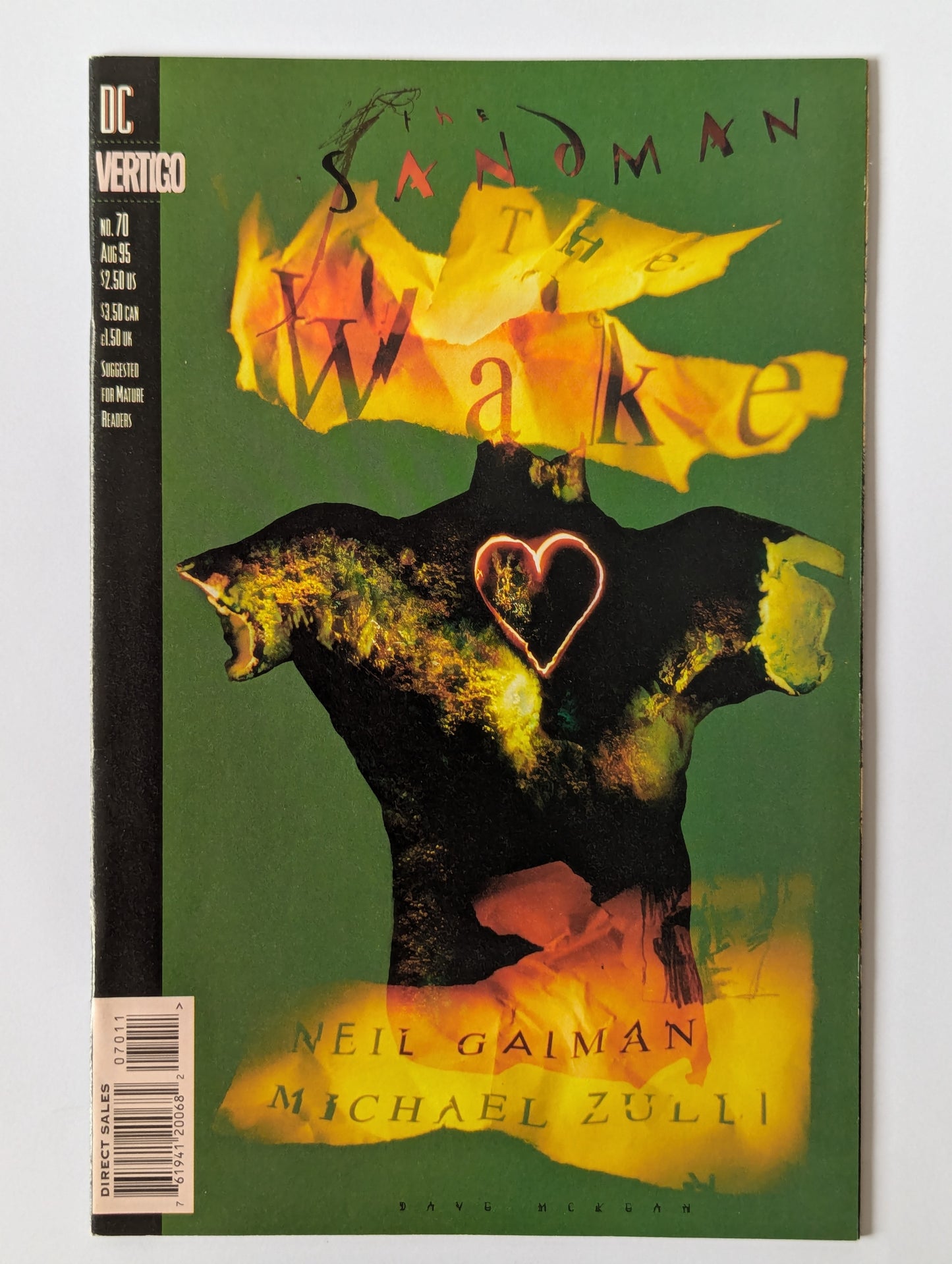 The Sandman #70 DC Vertigo Comic Book