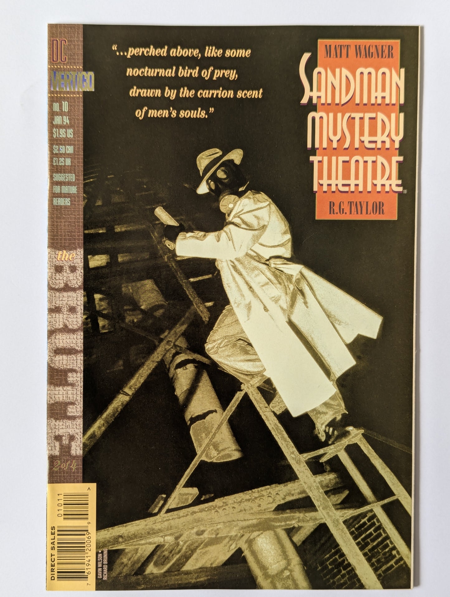 Sandman Mystery Theatre #10 DC Vertigo Comic Book