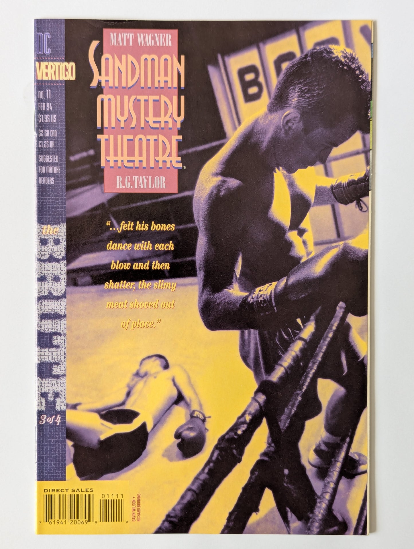 Sandman Mystery Theatre #11 DC Vertigo Comic Book