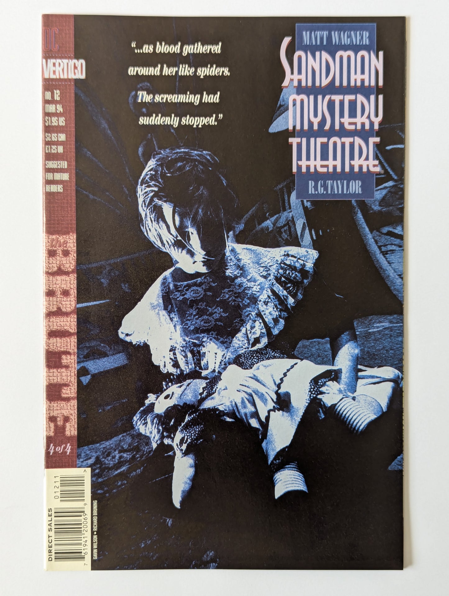 Sandman Mystery Theatre #12 DC Vertigo Comic Book