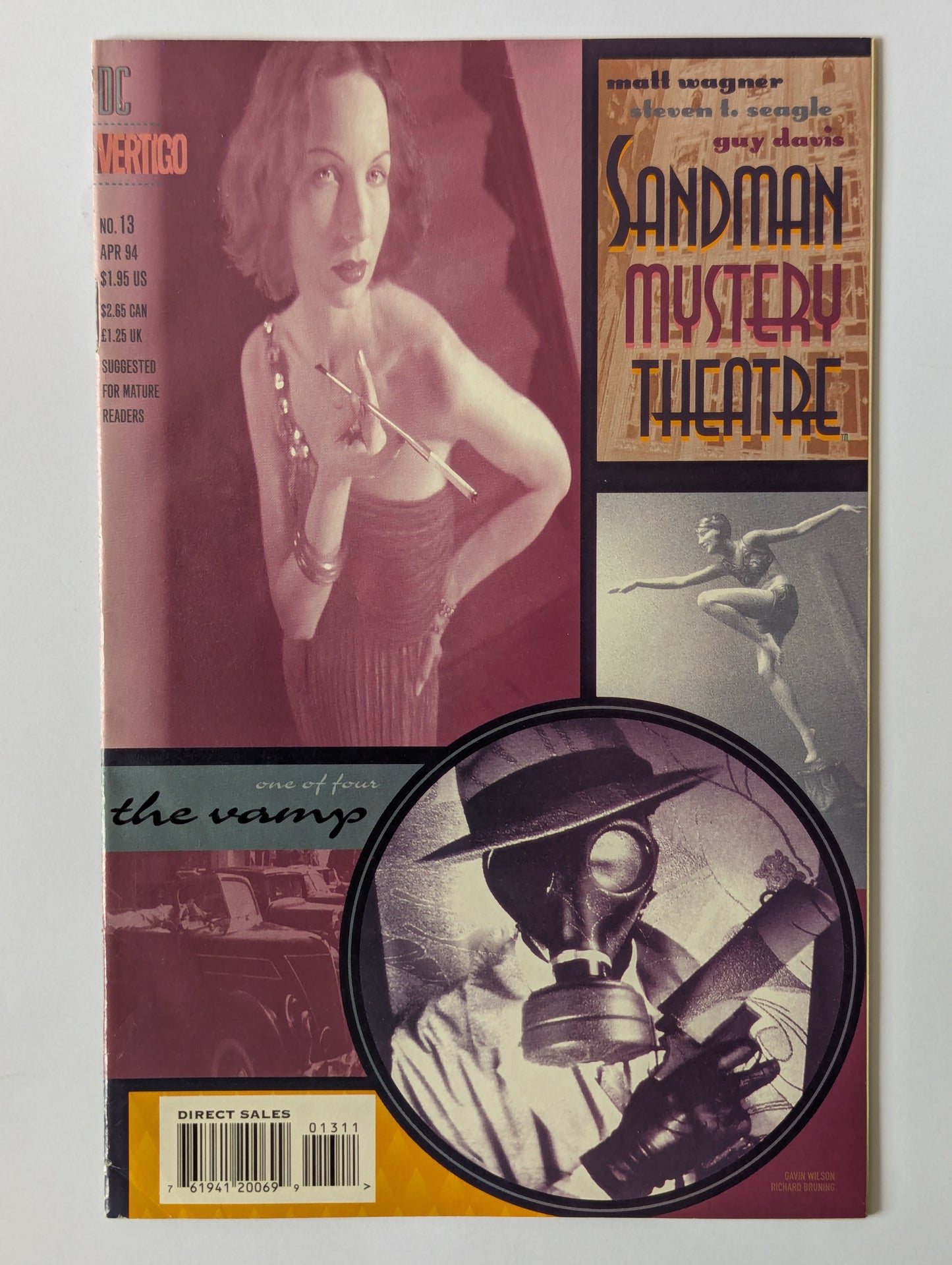 Sandman Mystery Theatre #13 DC Vertigo Comic Book