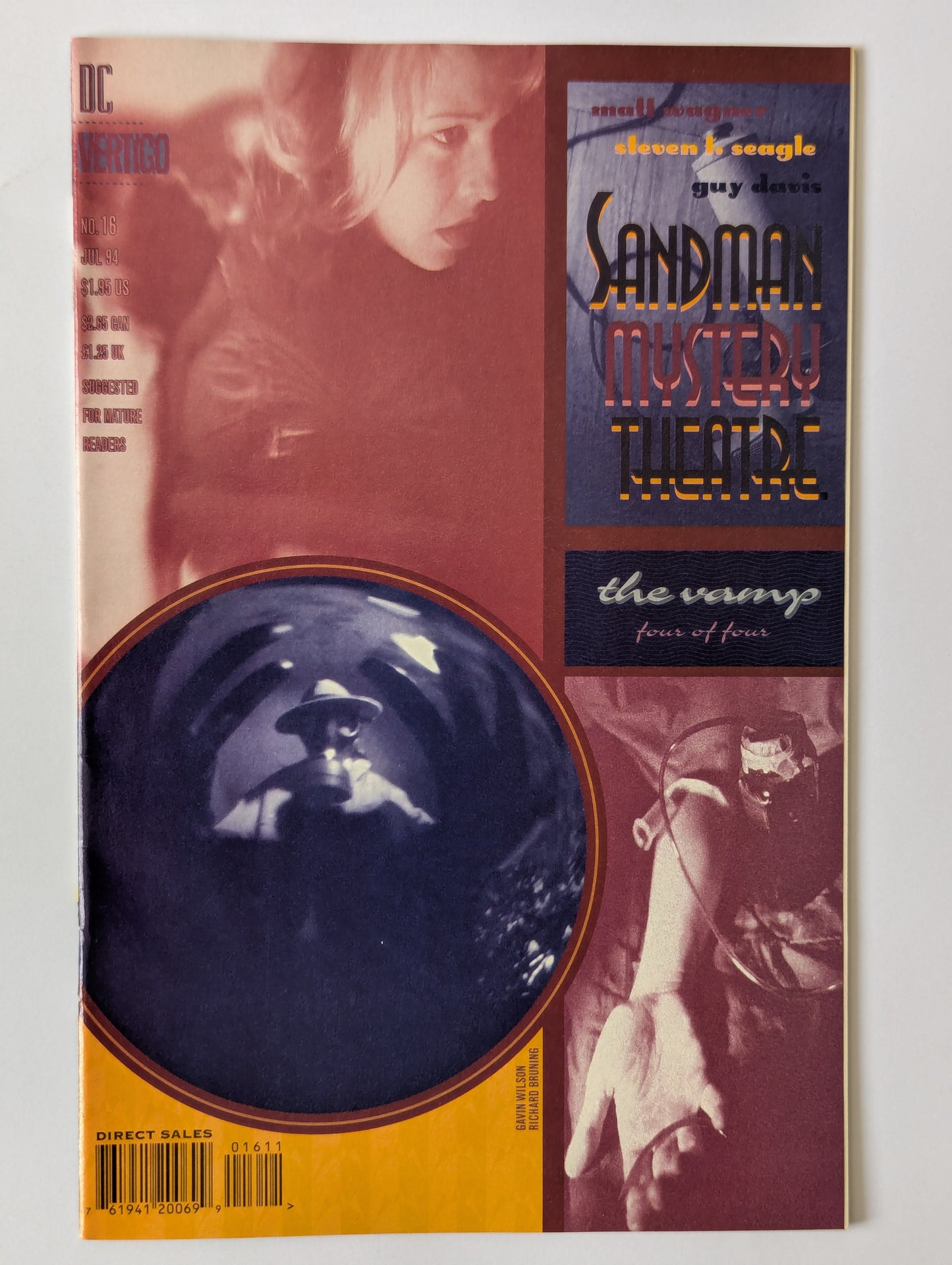 Sandman Mystery Theatre #16 DC Vertigo Comic Book