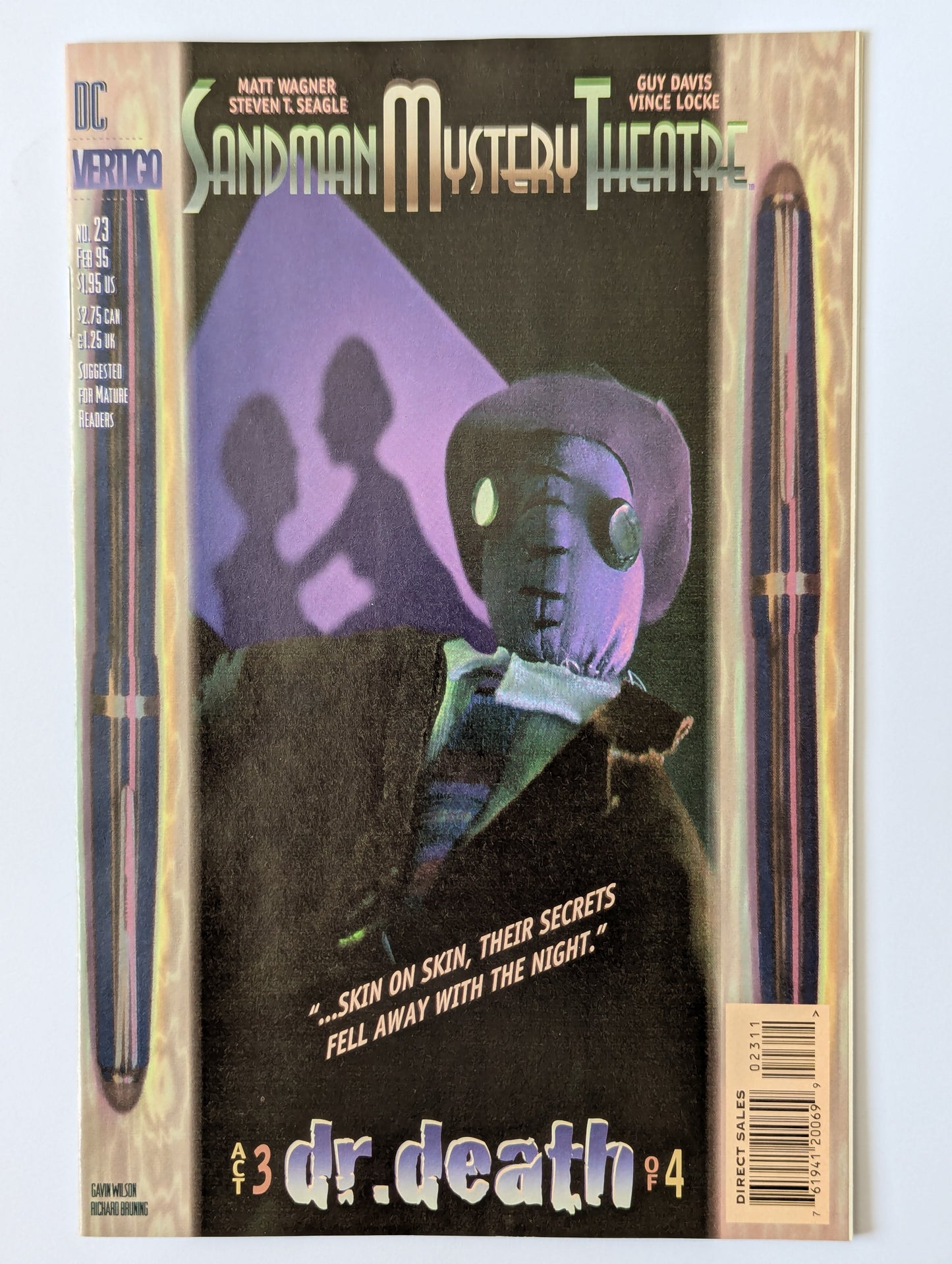 Sandman Mystery Theatre #23 DC Vertigo Comic Book