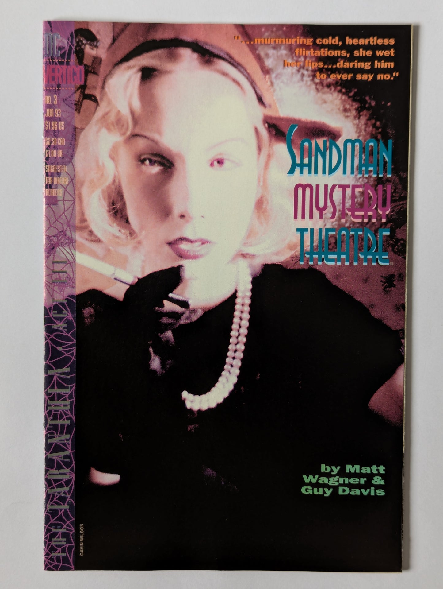 Sandman Mystery Theatre #3 DC Vertigo Comic Book